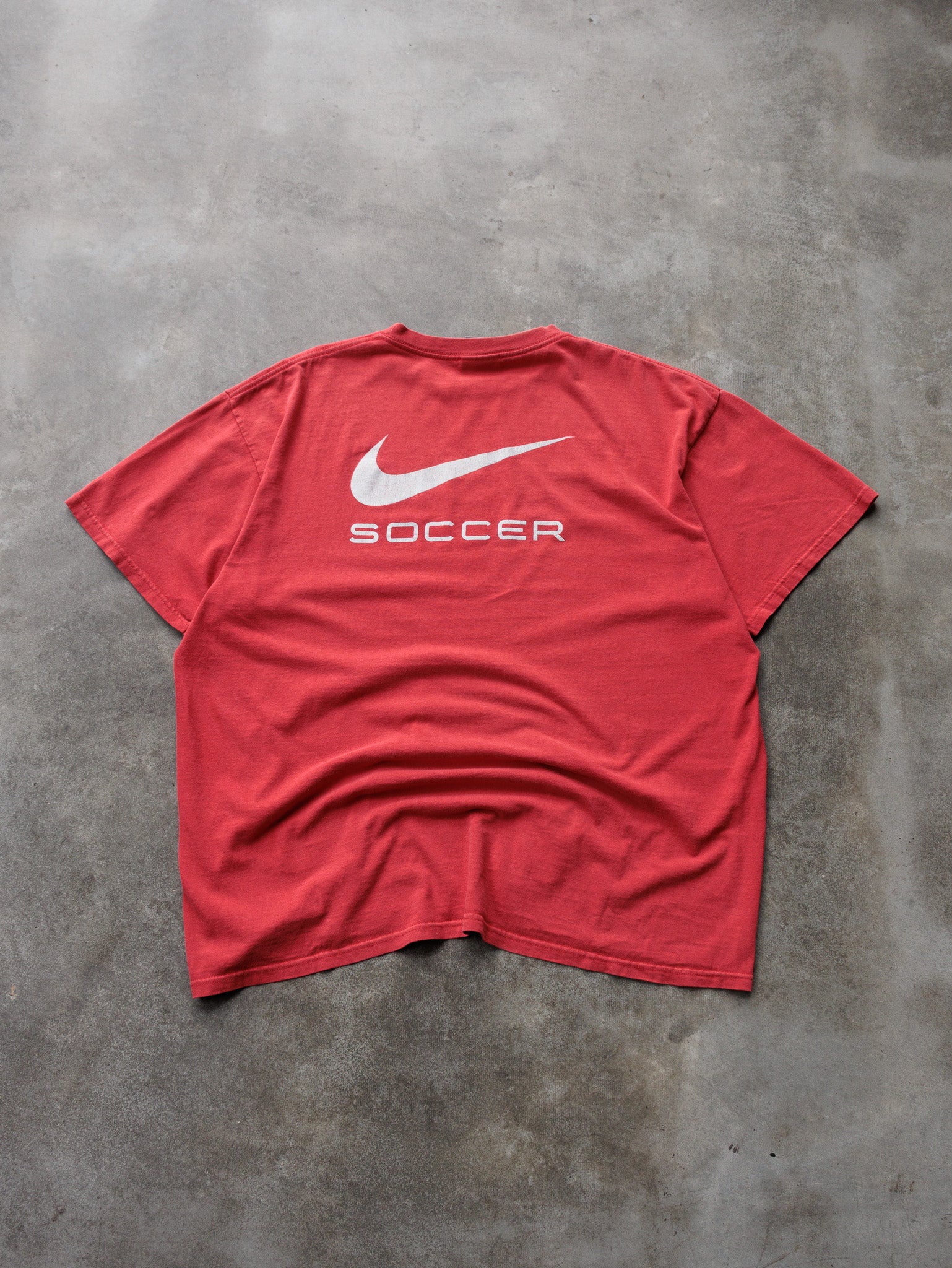 Vintage 2008 Red Nike Soccer National Cup Tee (XL)
