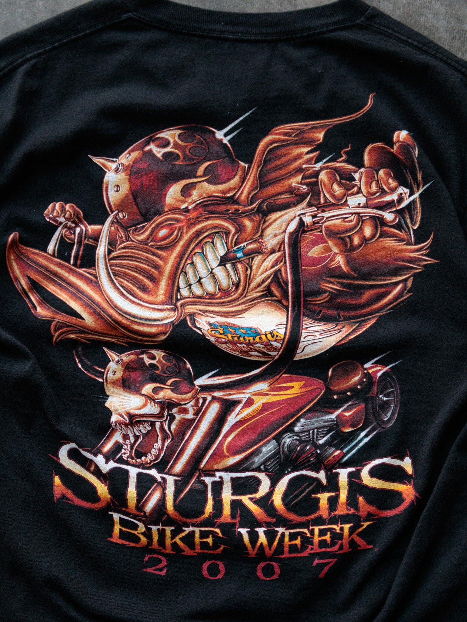 Vintage 2007 Sturgis Bike Week Tee (L)