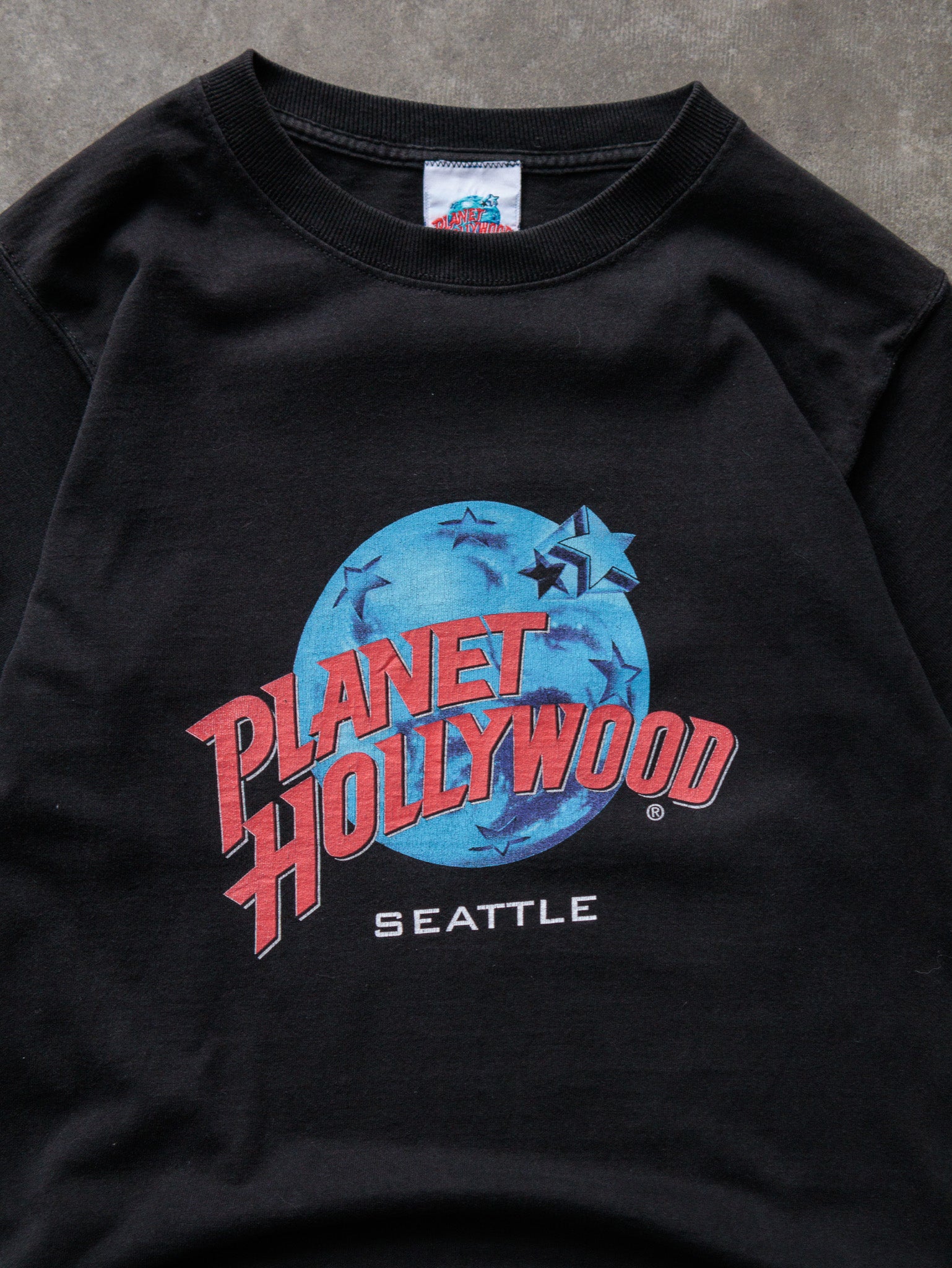 Vintage 00s Black Planet Hollywood Seattle Tee (S)