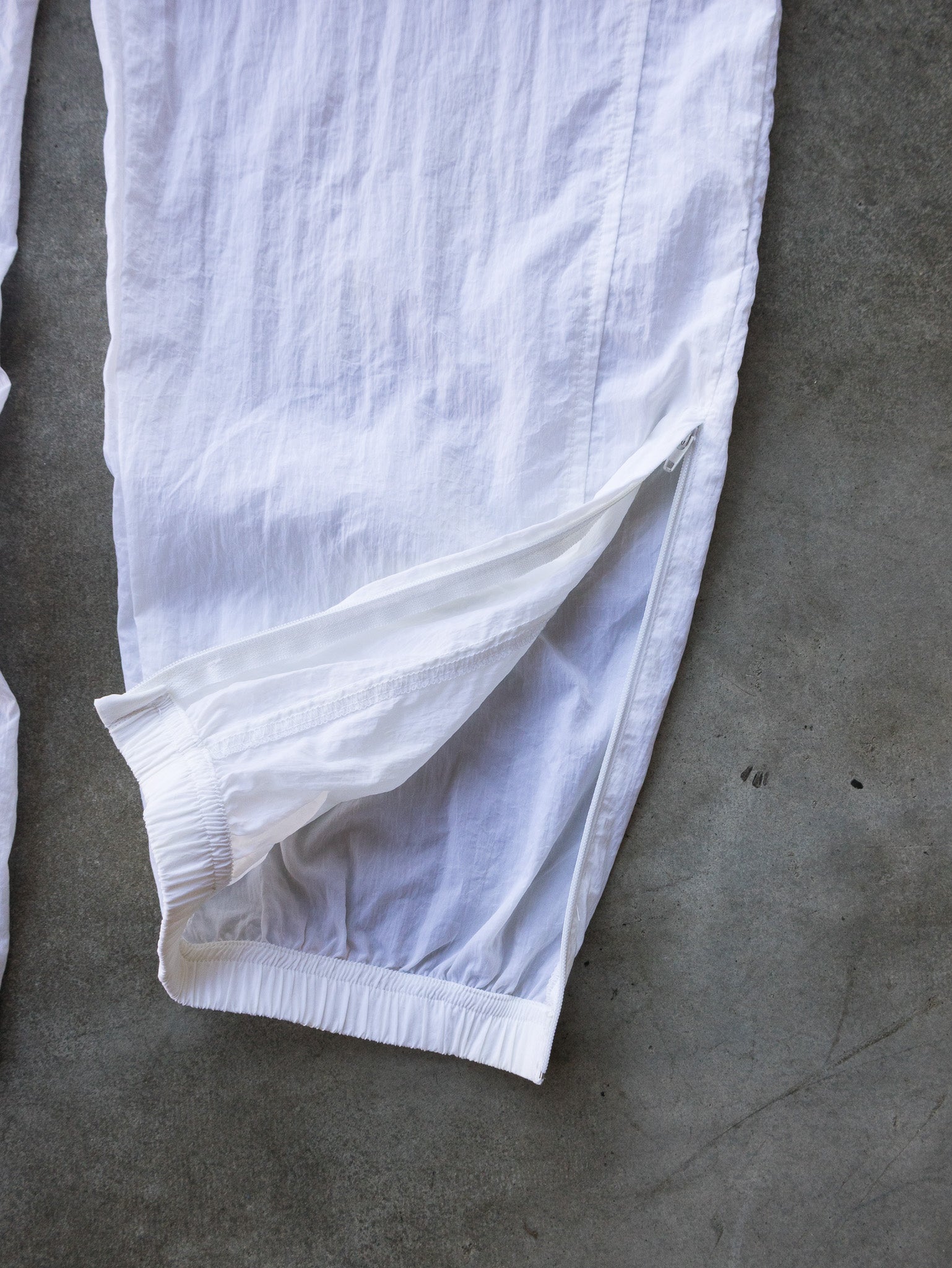 Vintage 90s White Reebok Track Pants (L)