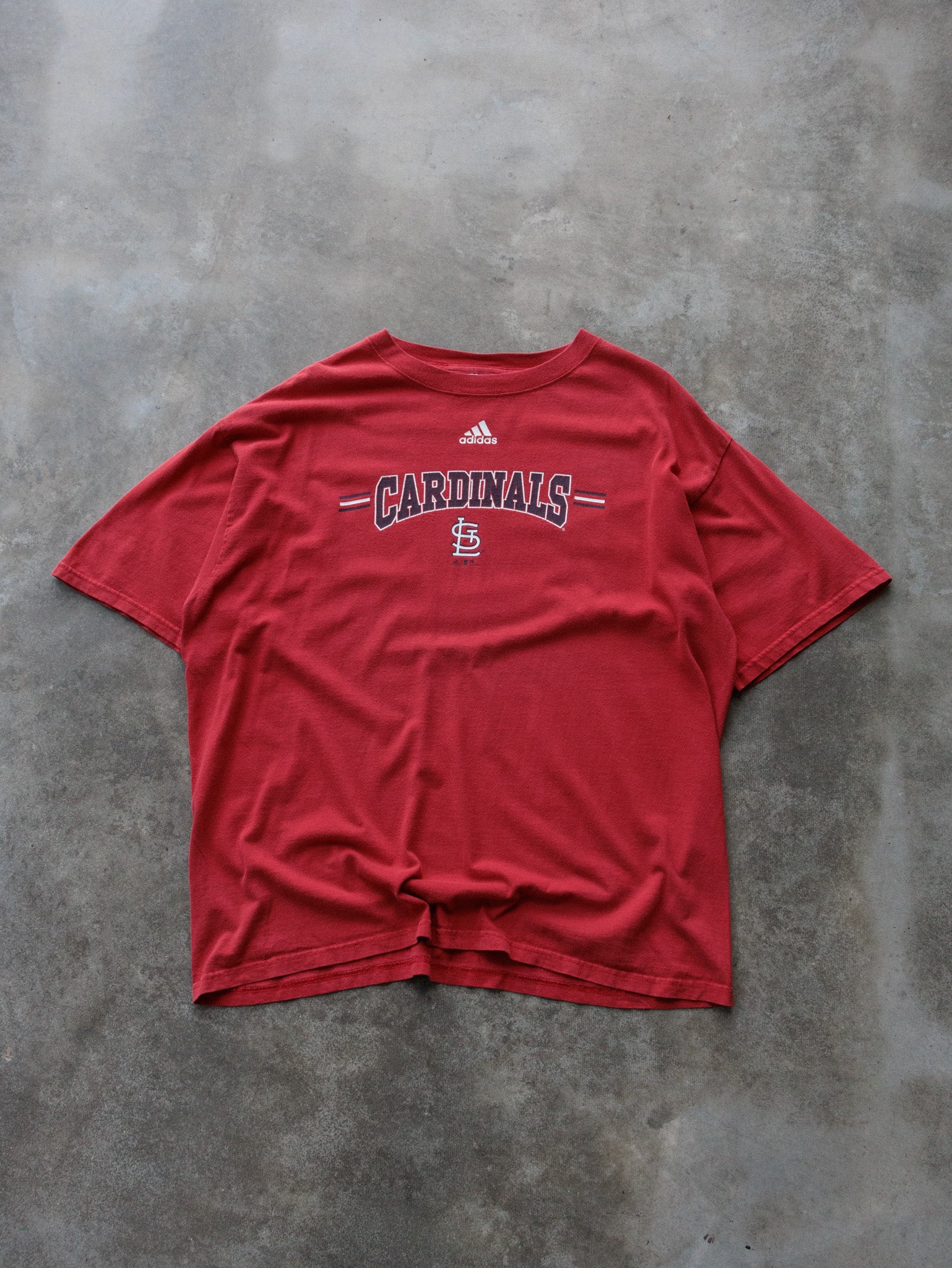 Vintage 2005 Red Adidas St. Louis Cardinals Tee (L)