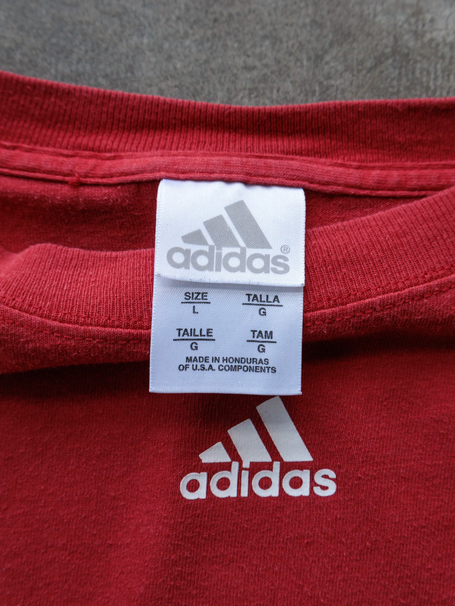 Vintage 2005 Red Adidas St. Louis Cardinals Tee (L)