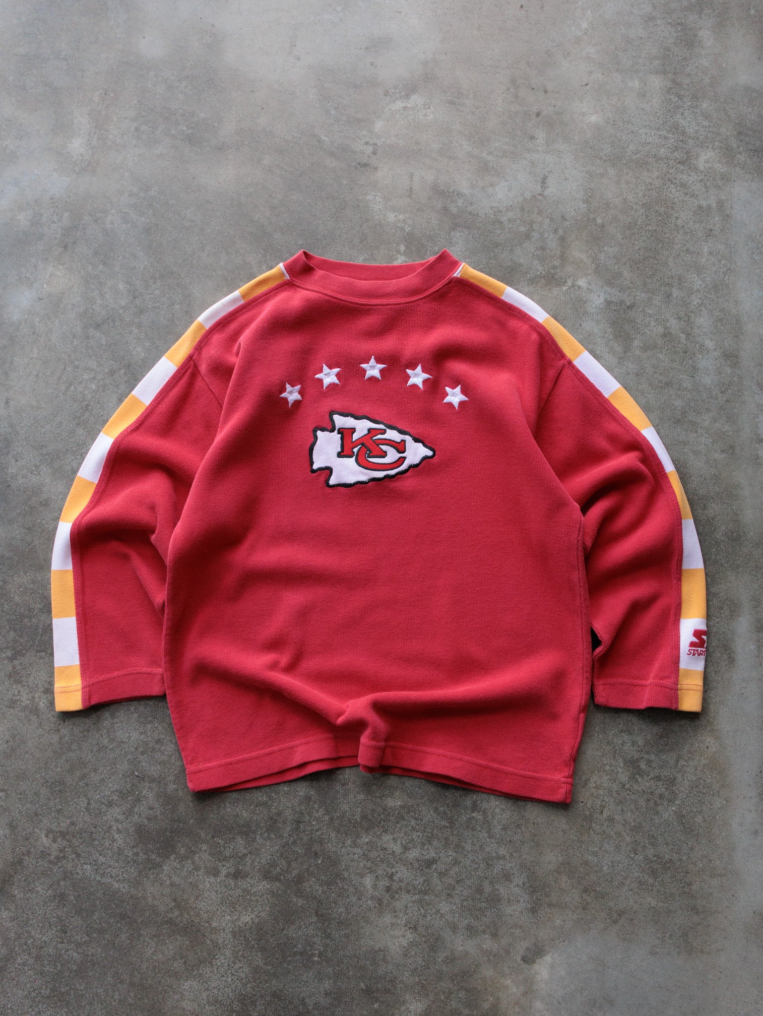 Vintage 90s Red Kansas City Chiefs Starter Sweatshirt (M)