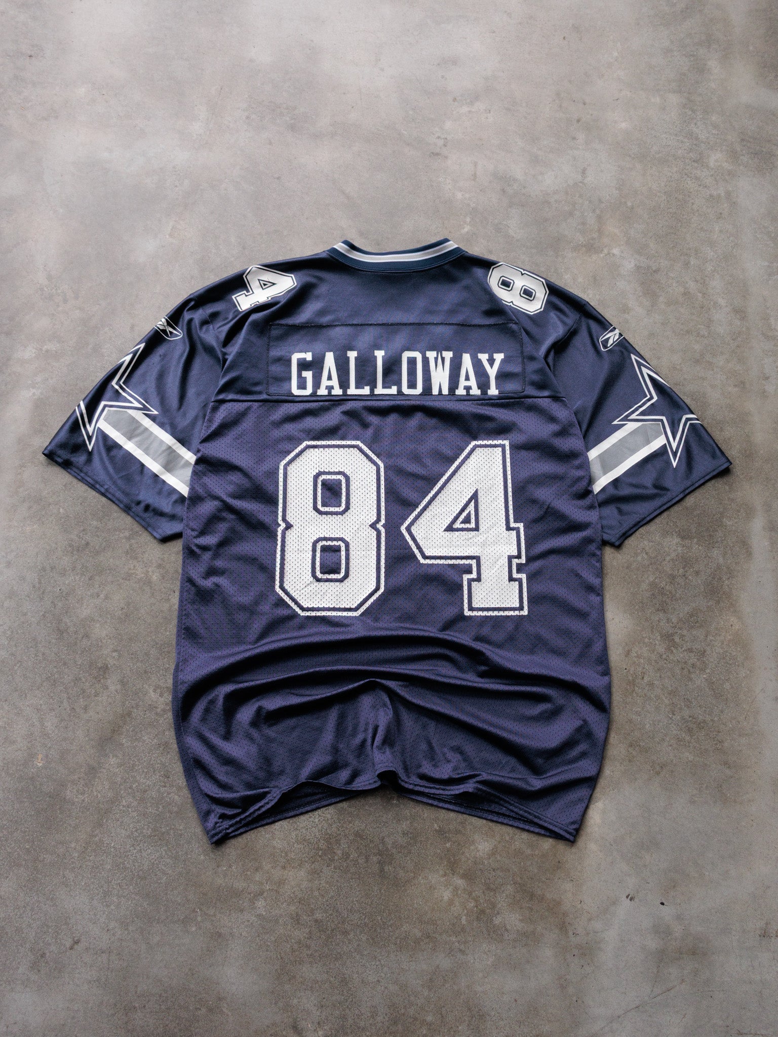 Vintage 00s Navy Reebok Dallas Cowboys Galloway Jersey (M)