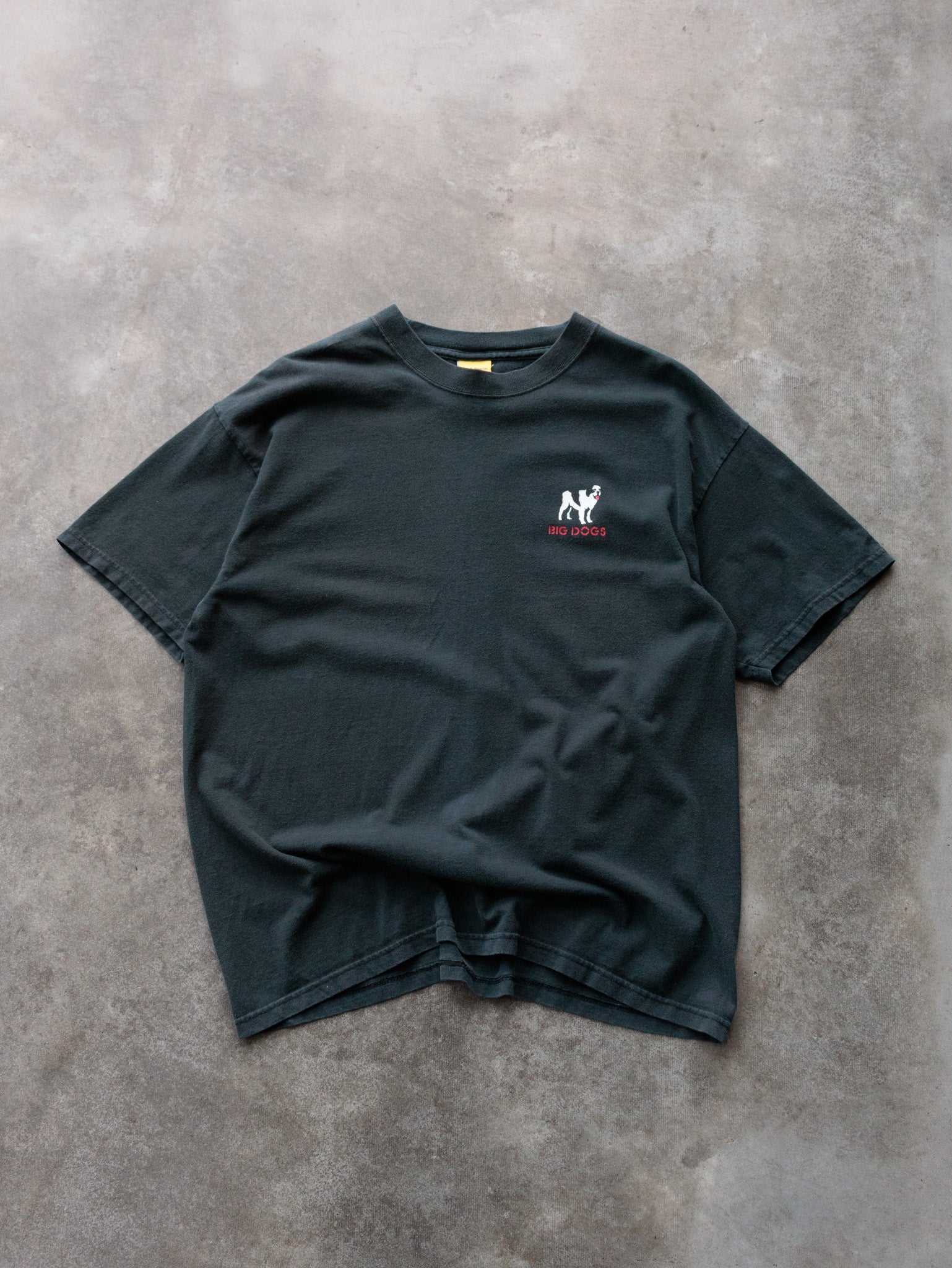 Vintage Black Big Dogs Tee (L)