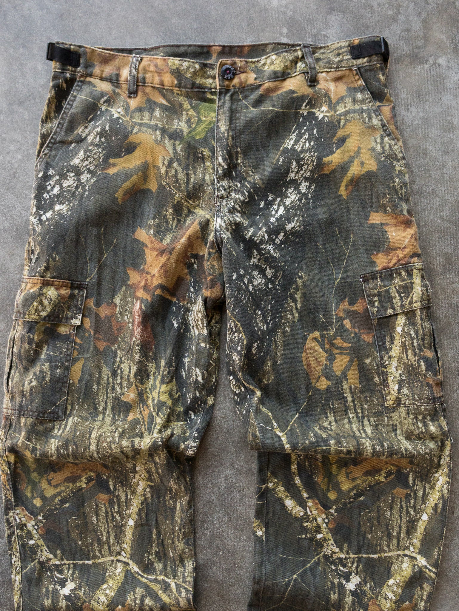 Vintage Mossy Oak Break-Up Camo Cargo Pants (M)