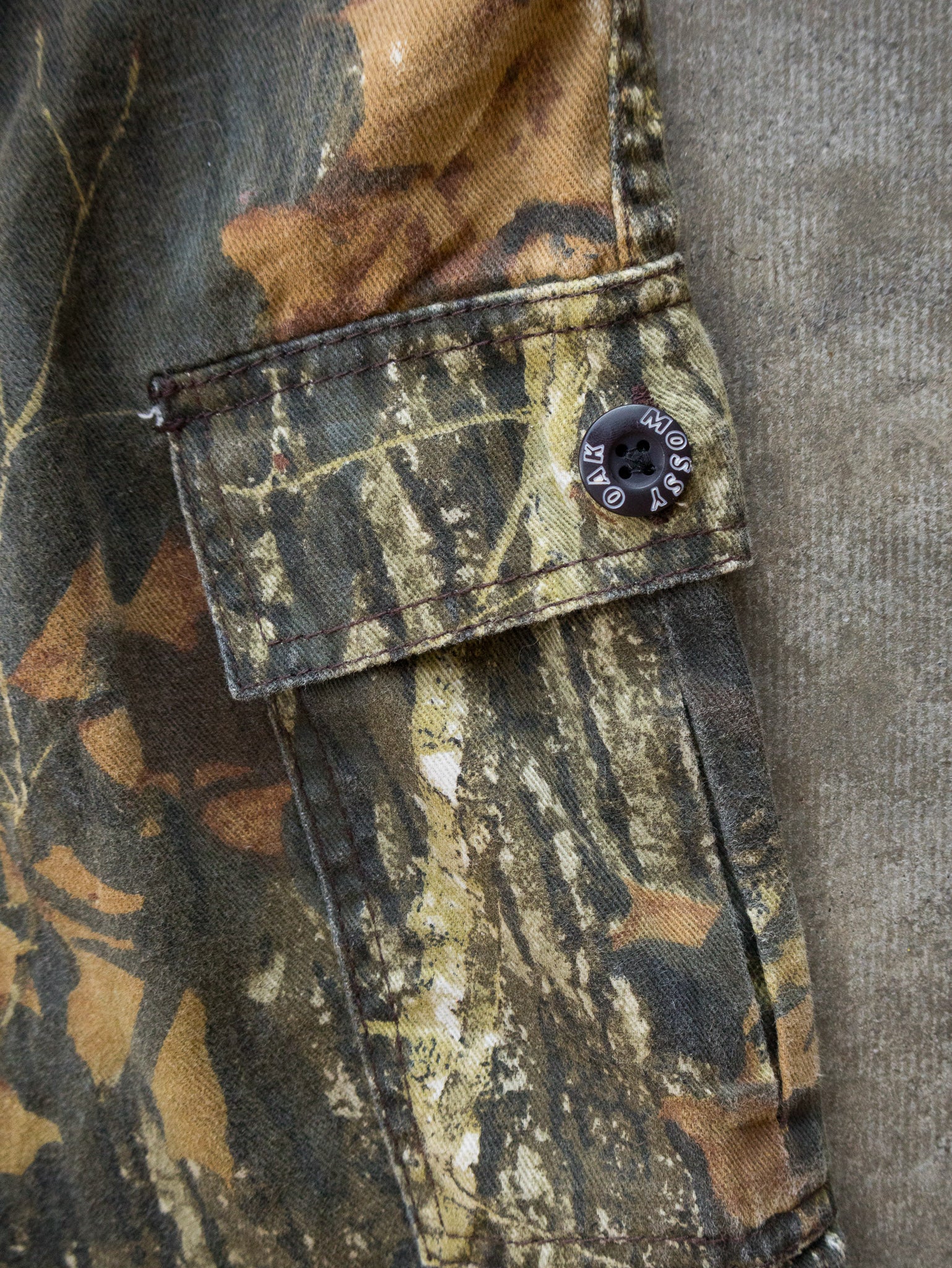 Vintage Mossy Oak Break-Up Camo Cargo Pants (M)