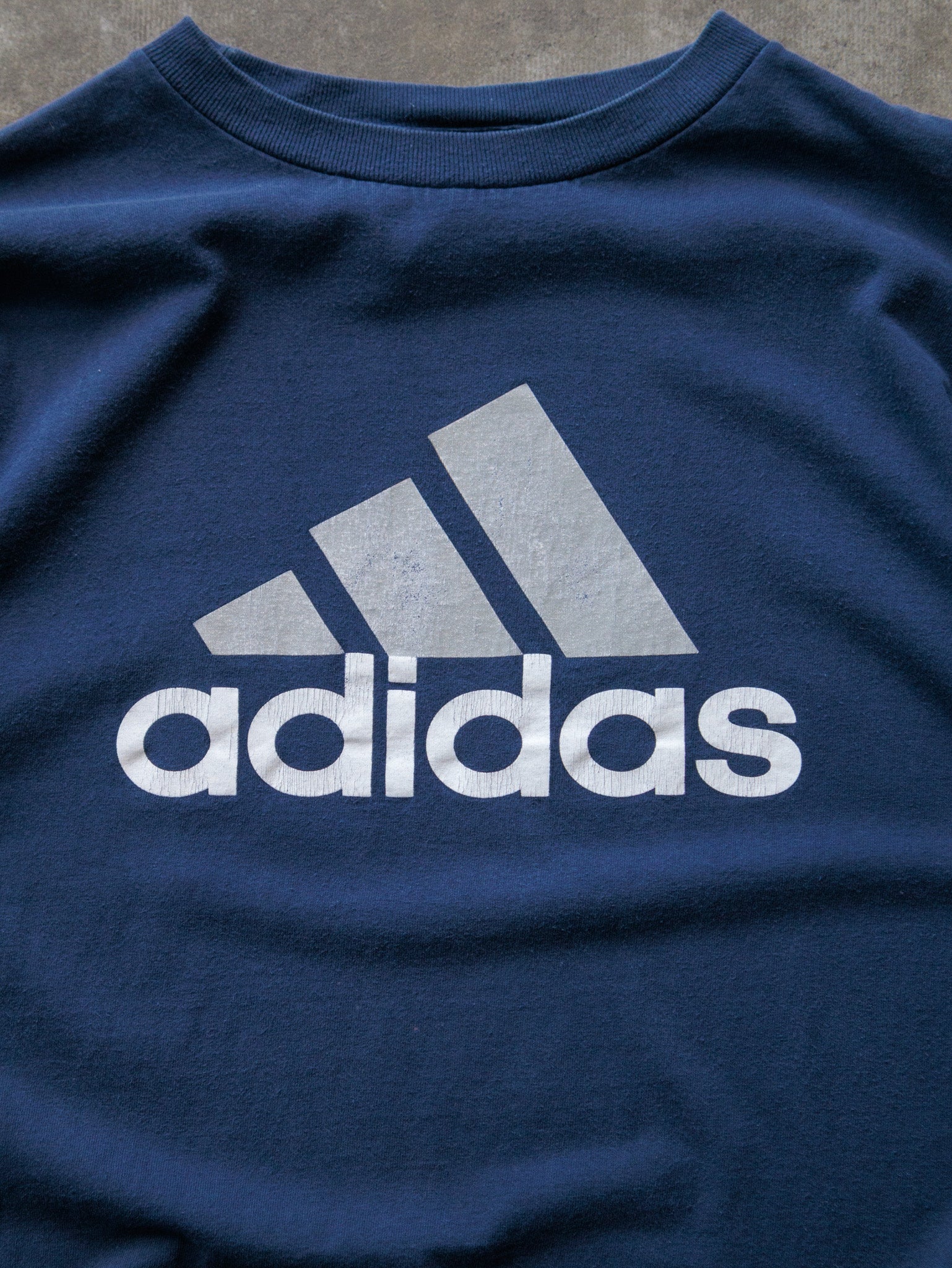Vintage Navy Adidas Tee (S)