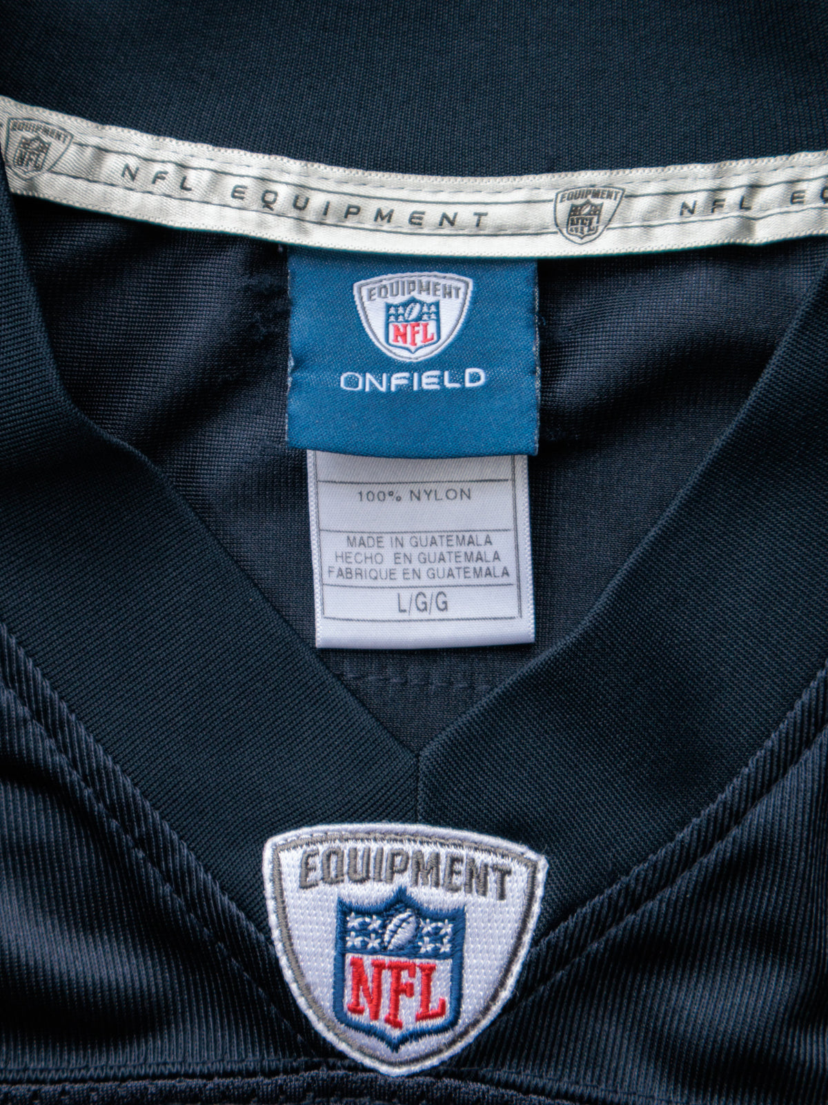 Vintage Navy Reebok Chicago Bears Peppers Jersey (L)