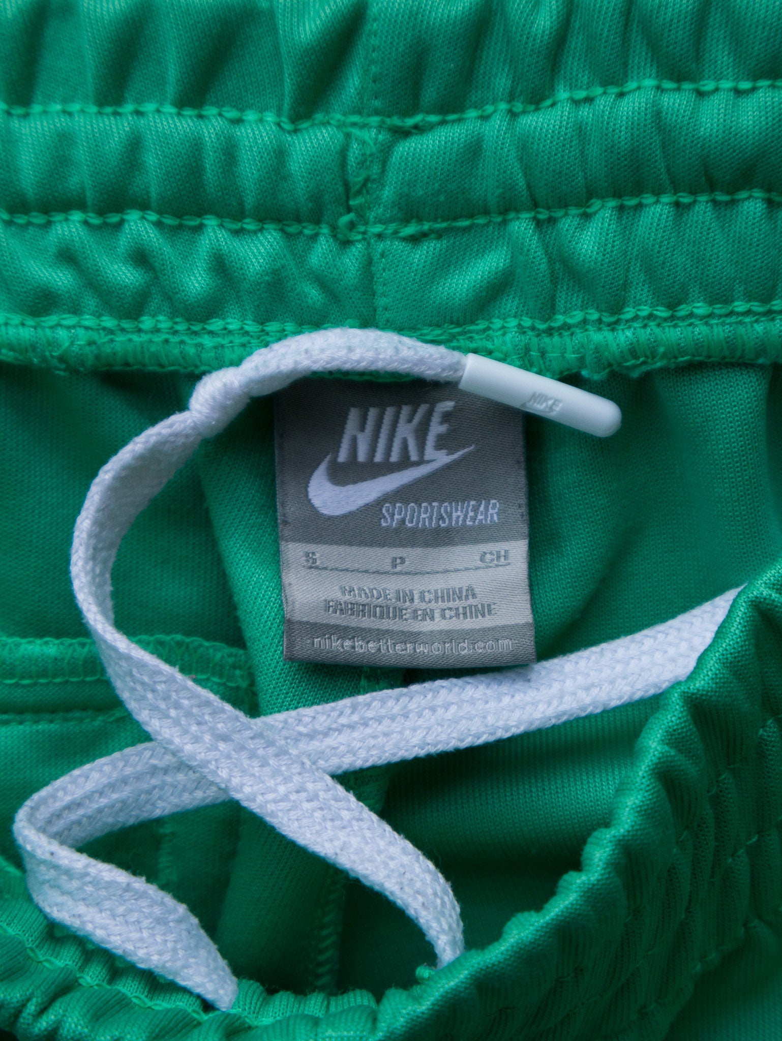Vintage Nike Green Track Pants (S)