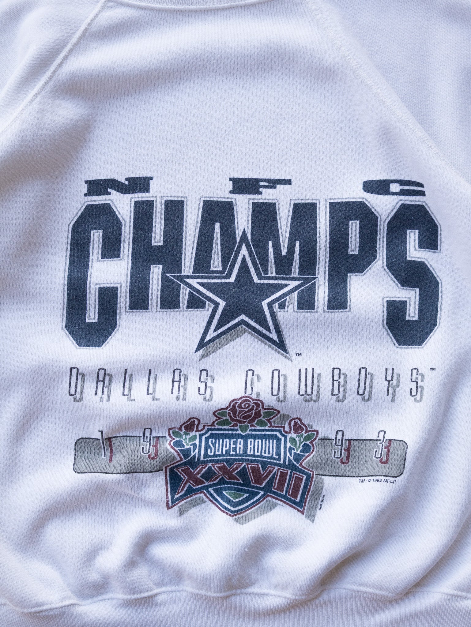 Vintage 1993 Dallas Cowboys NFC Champs Super Bowl Sweatshirt (L)
