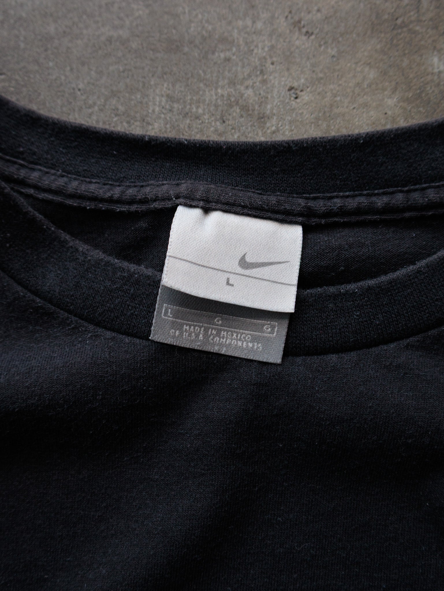 Vintage 90s Black Nike Tee (L)