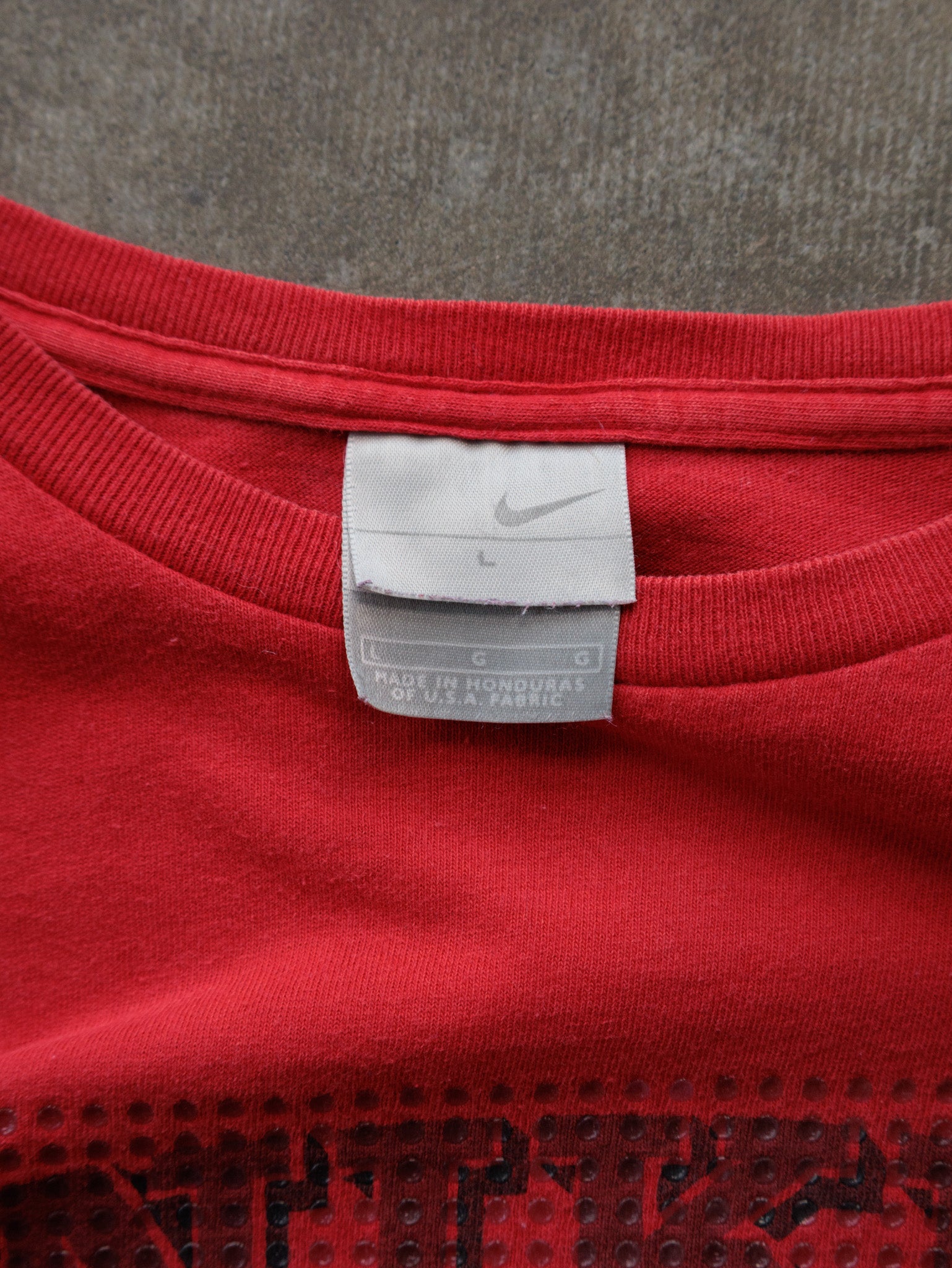 Vintage 00s Red Nike Tee (L)