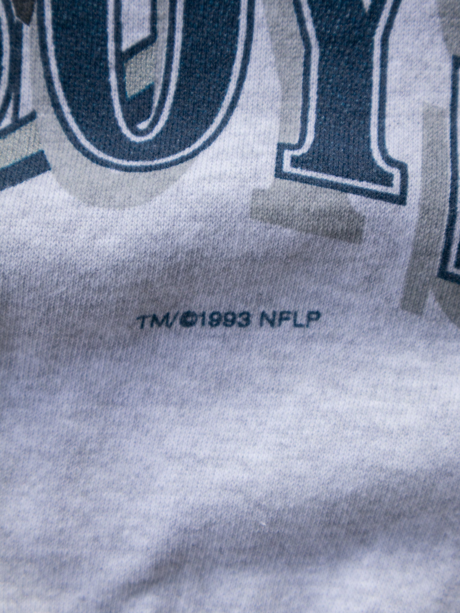 Vintage 1993 Grey Dallas Cowboys Sweatshirt (L)