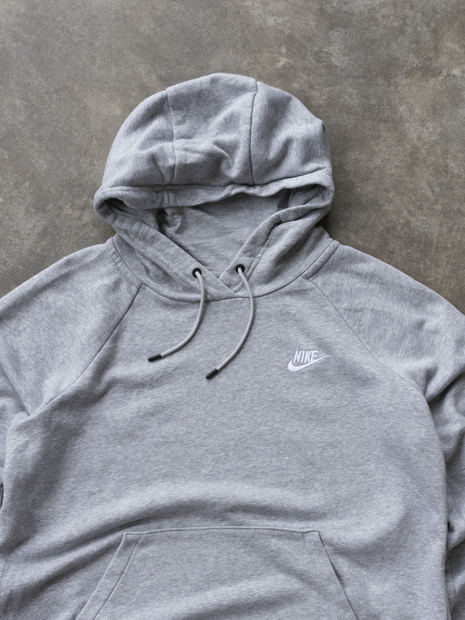 Vintage Grey Nike Hoodie (L)