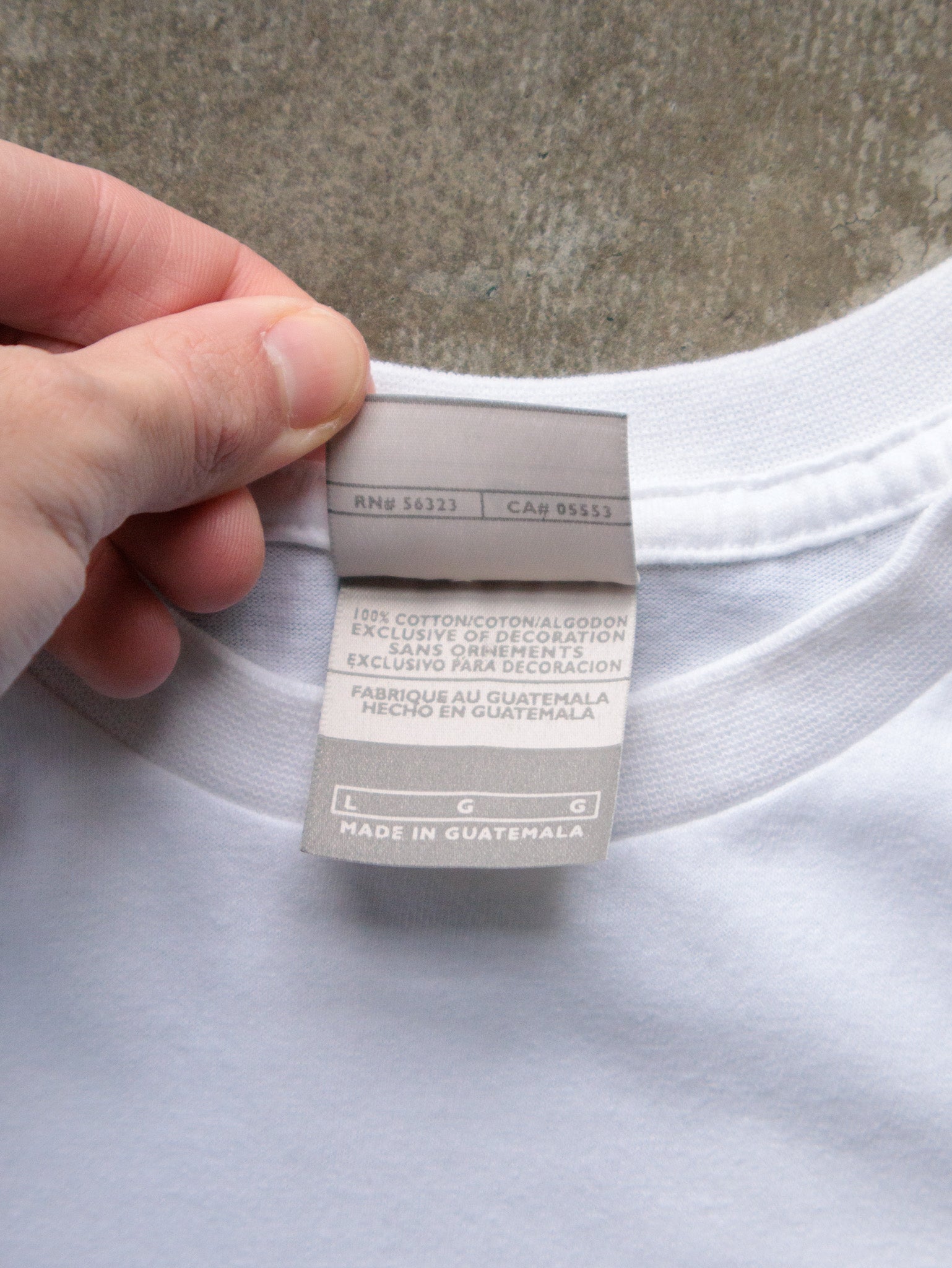 Vintage 00s White Nike Tee (L)