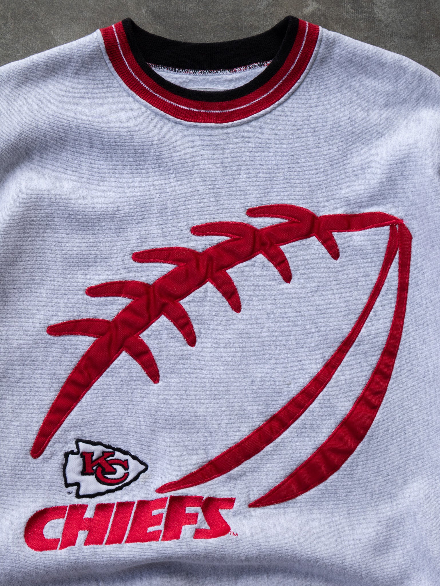Vintage 90s Kansas City Chiefs Sweatshirt (2XL)