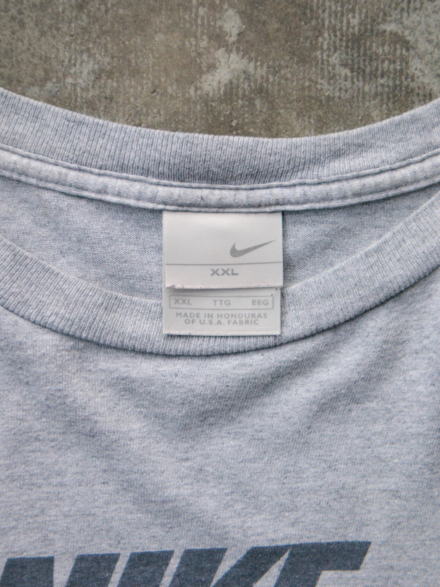 Vintage Grey Nike Tee (2XL)