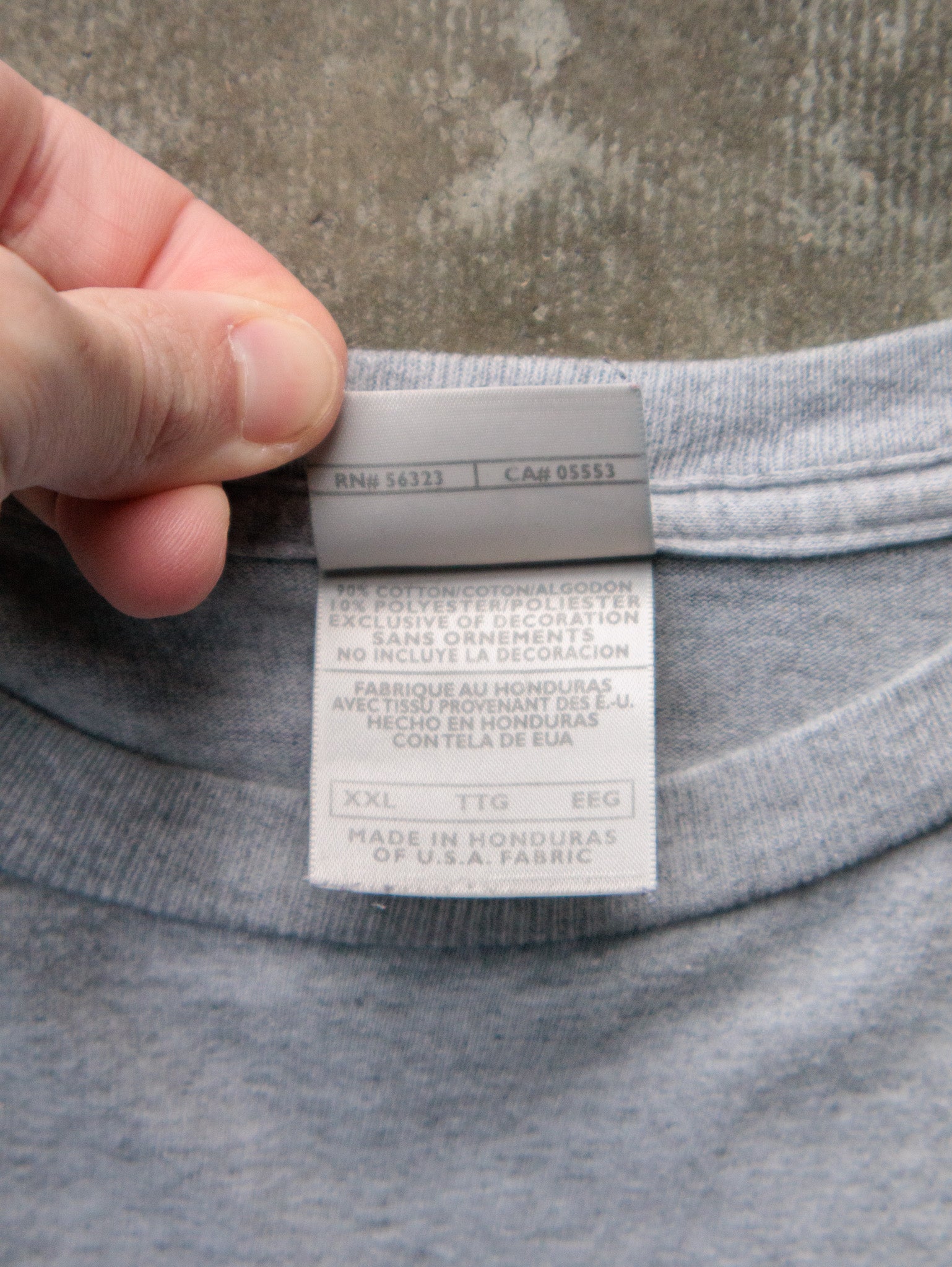 Vintage Grey Nike Tee (2XL)