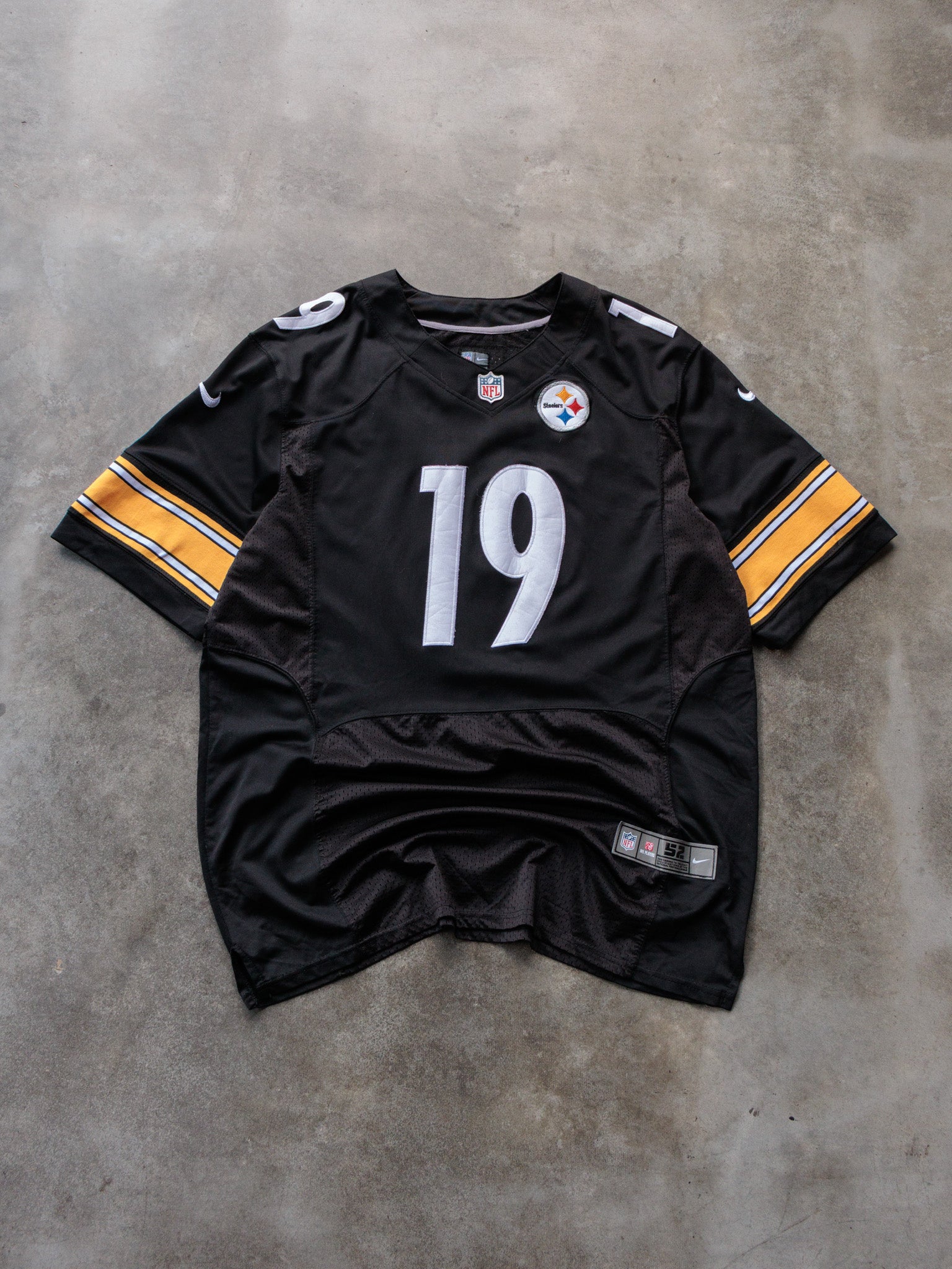Black Nike Pittsburgh Steelers Smith-Schuster Jersey (XL)