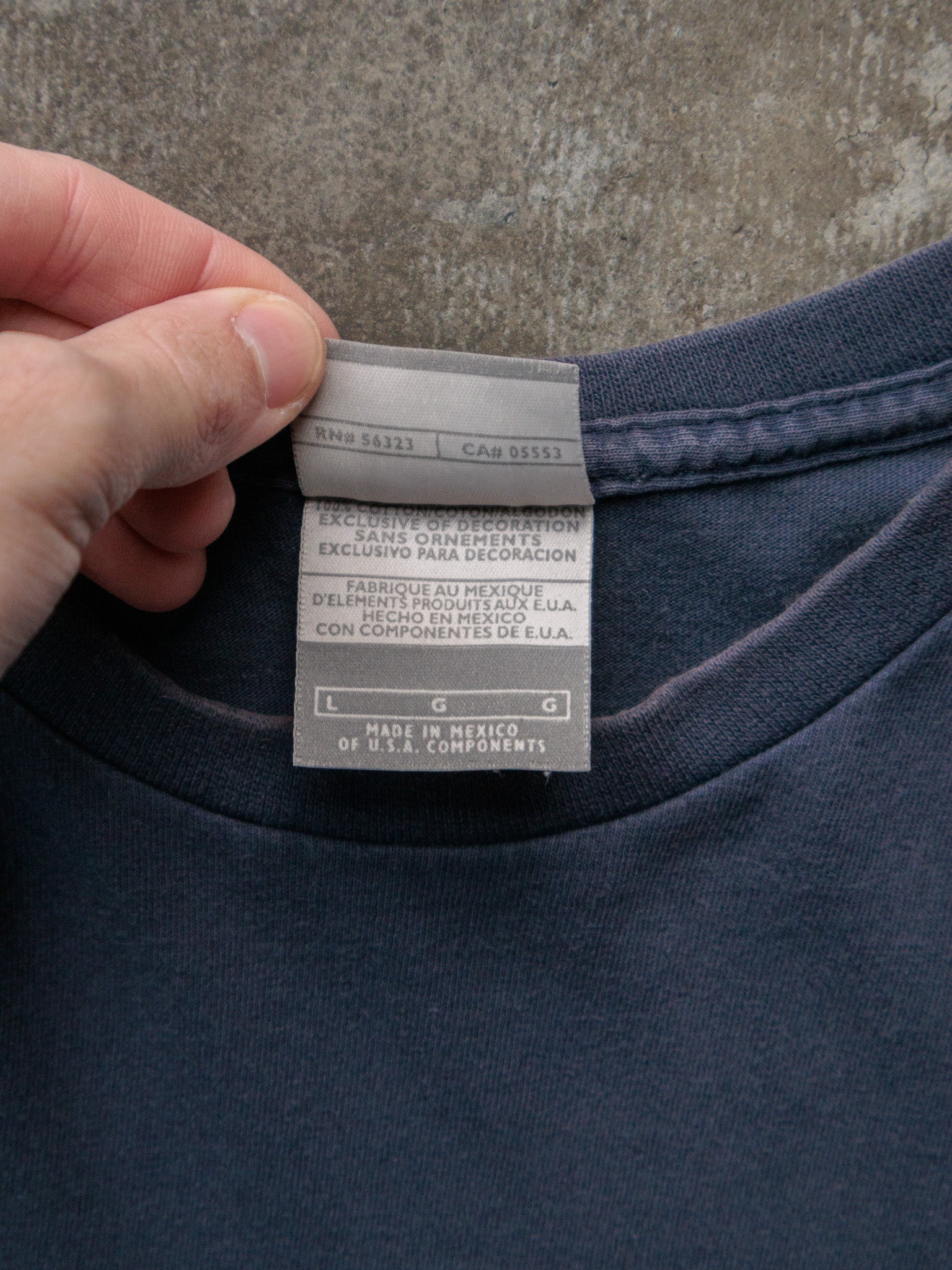 Vintage Navy Nike Tee (L)