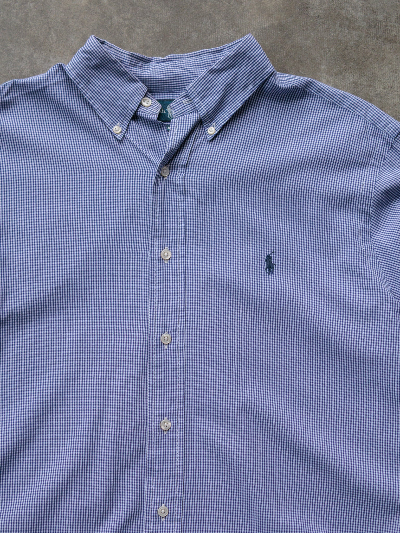 Vintage 00s Blue Ralph Lauren Shirt (L)