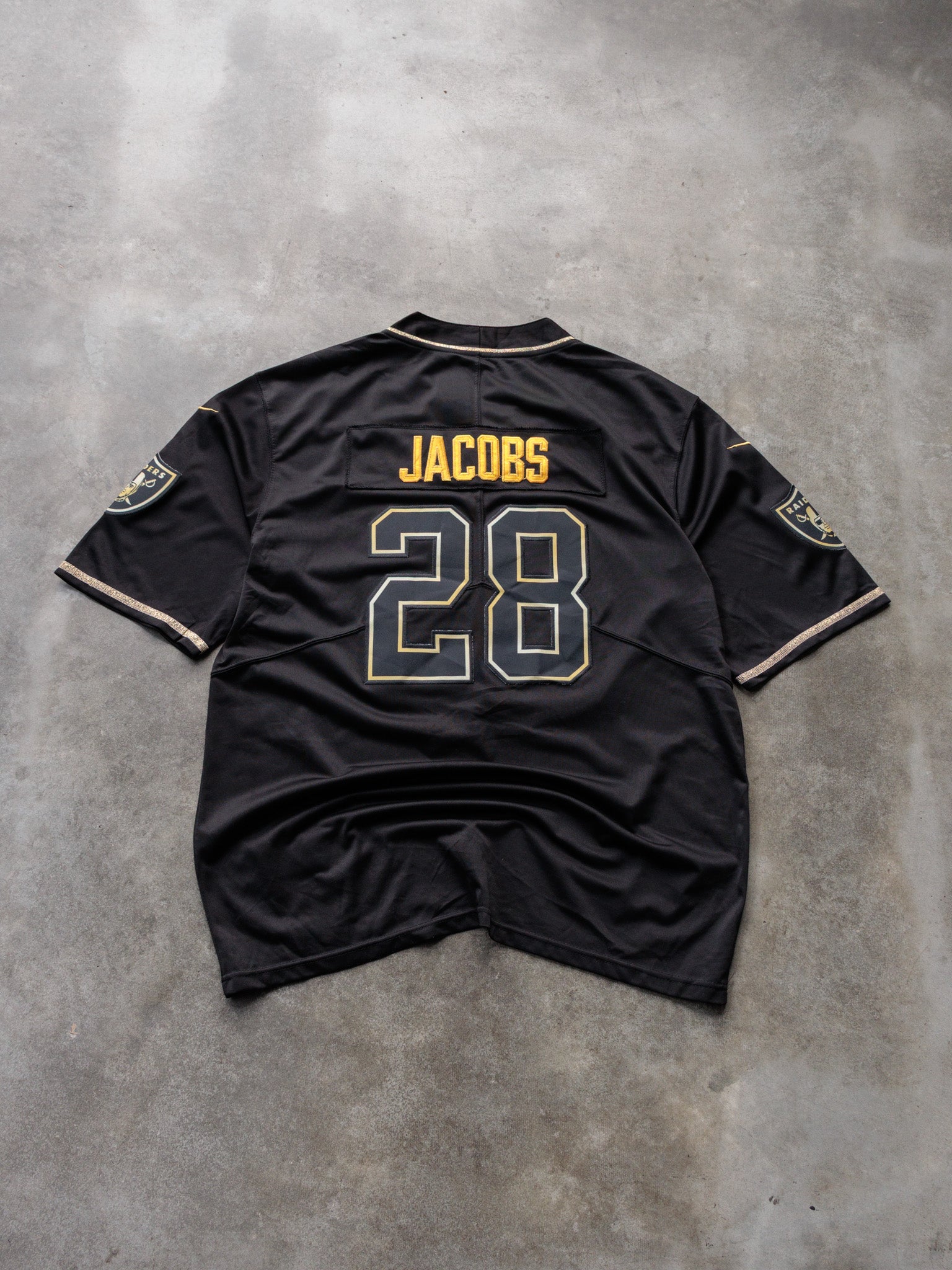 Black Nike Raiders Jacobs Jersey (XL)