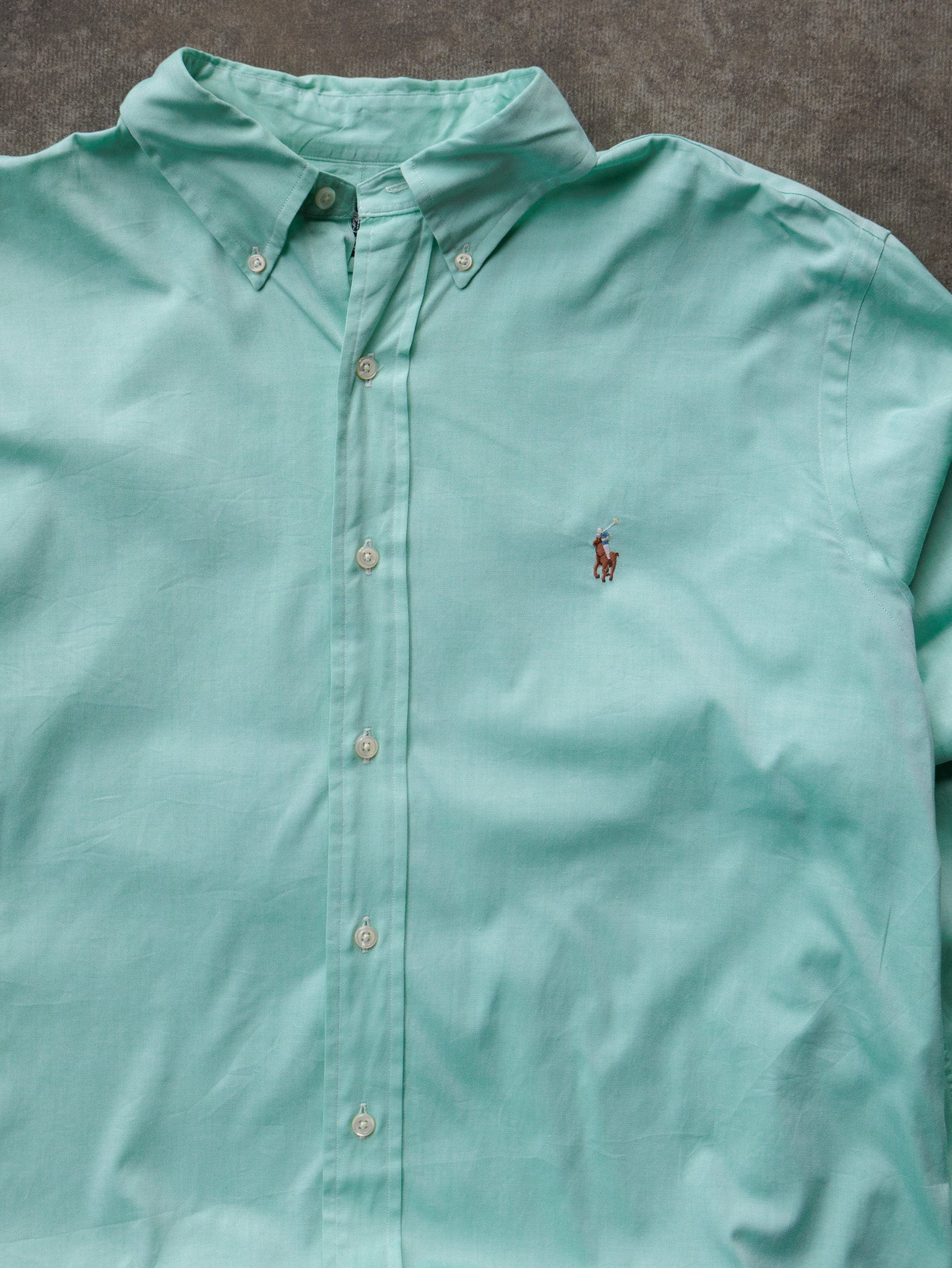 Vintage Green Ralph Lauren Shirt (L)