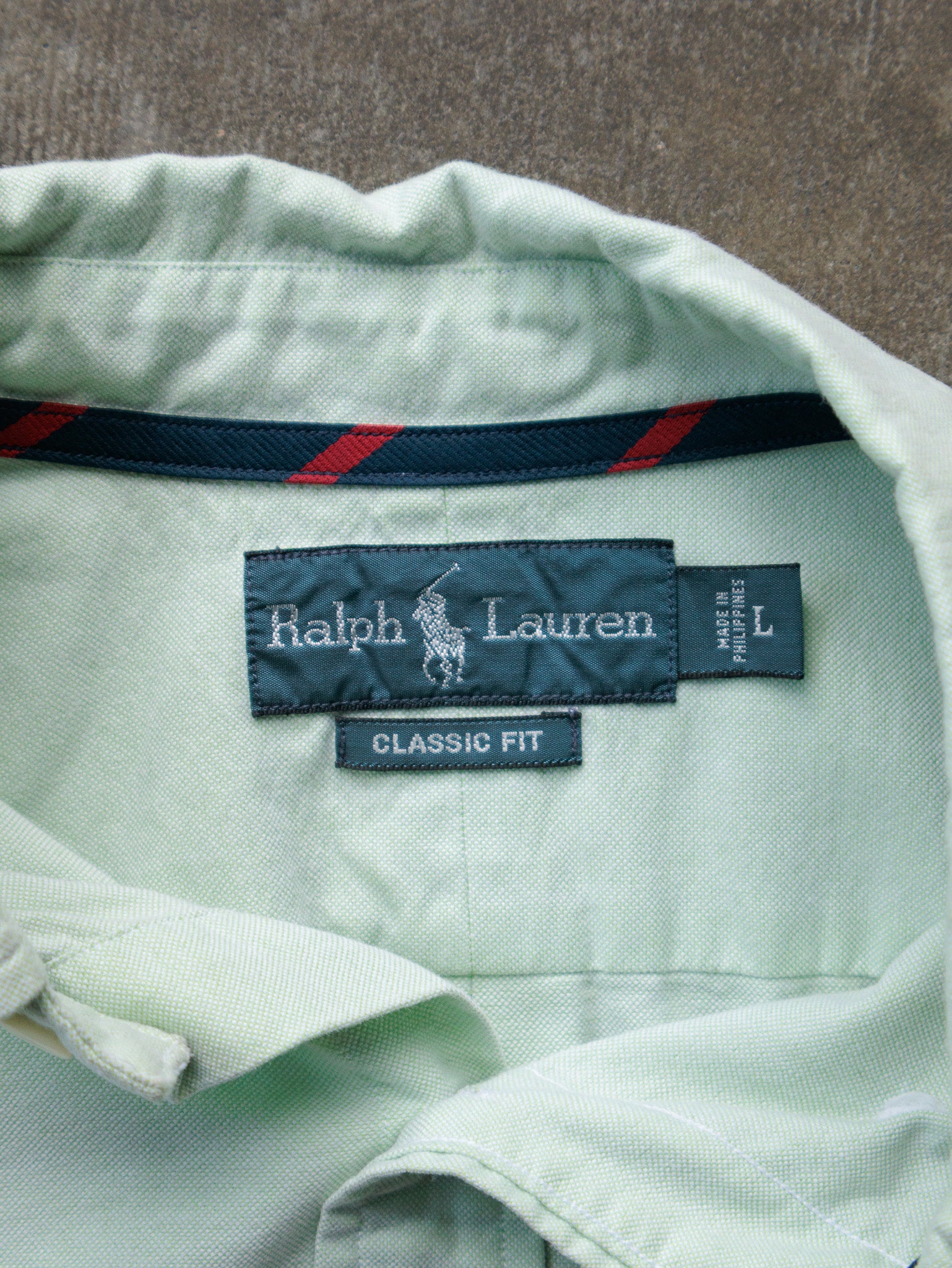 Vintage Green Ralph Lauren Shirt (L)