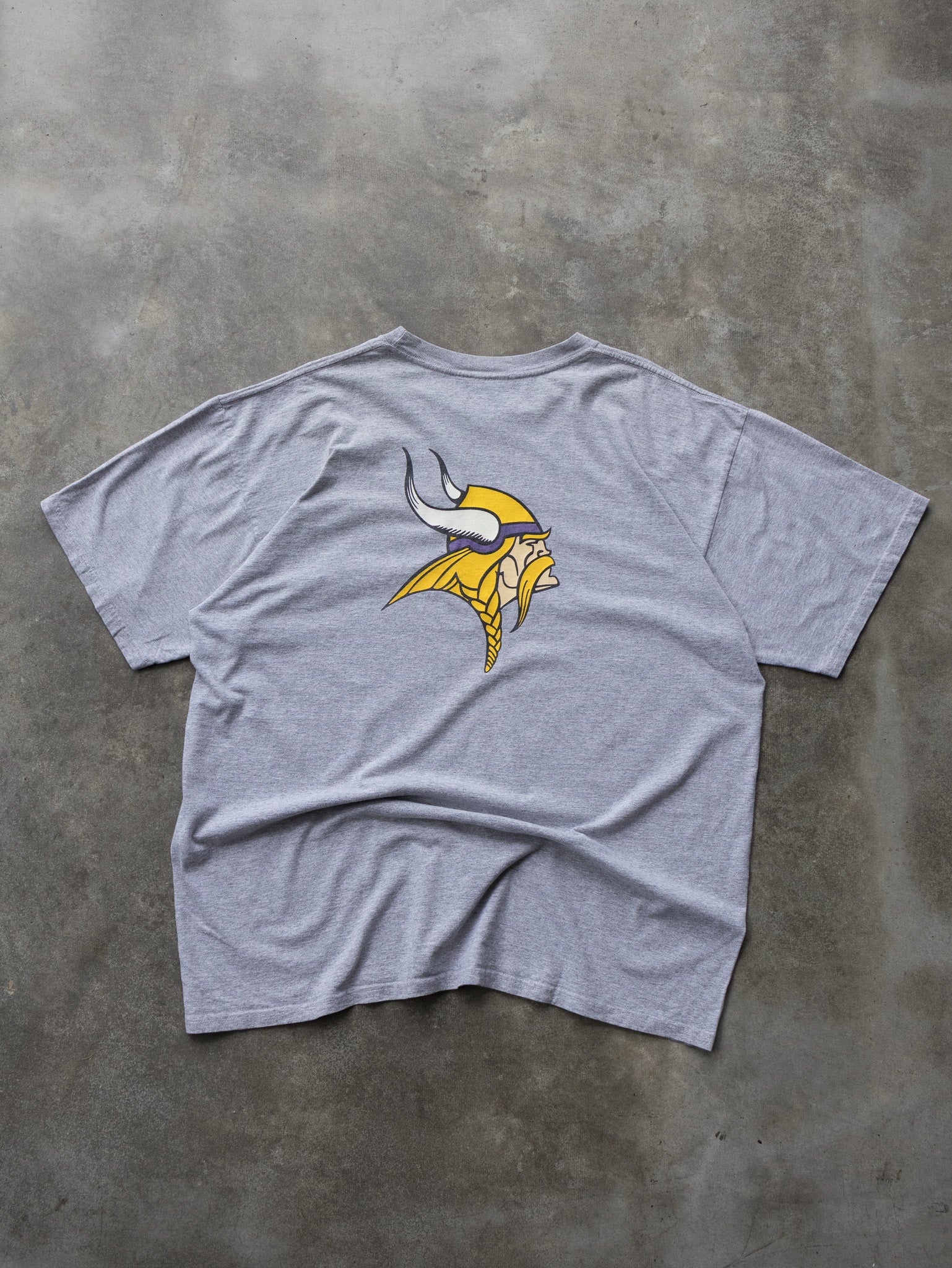 Vintage 00s Grey Nike Minnesota Vikings Tee (XL)