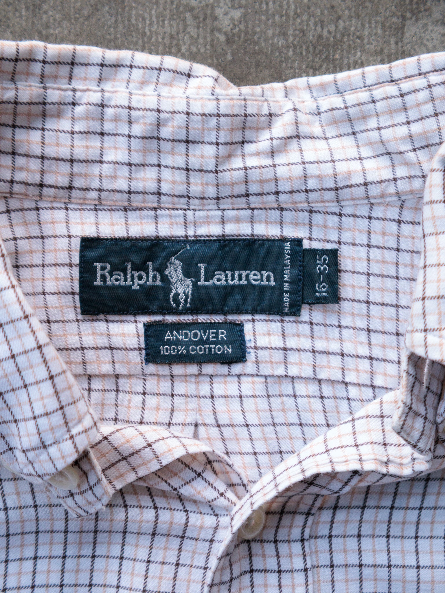 Vintage 00s White Ralph Lauren Shirt (L)