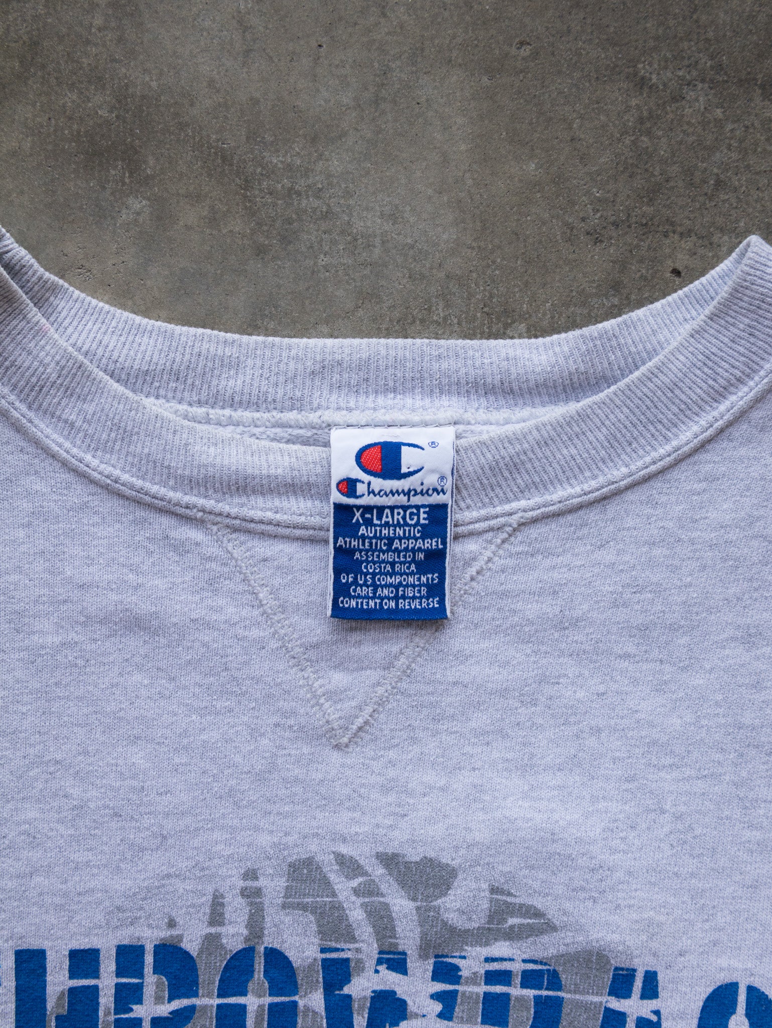 Vintage 1997 Champion NFL Throwbacks Training Camp Sweatshirt (XL)