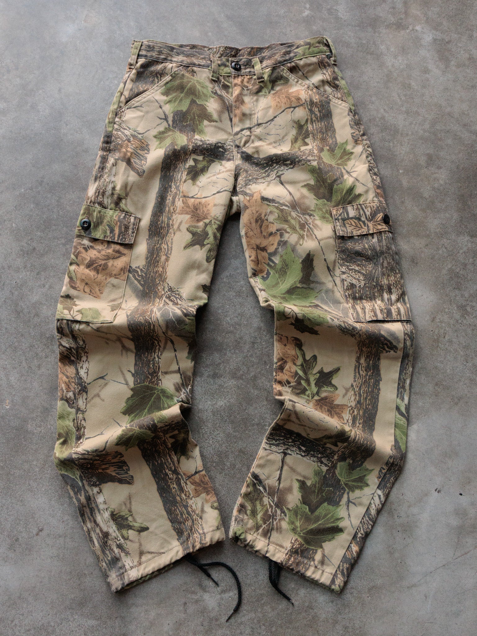 Vintage 90s Brown Realtree Camo Liberty Cargo Pants (S)