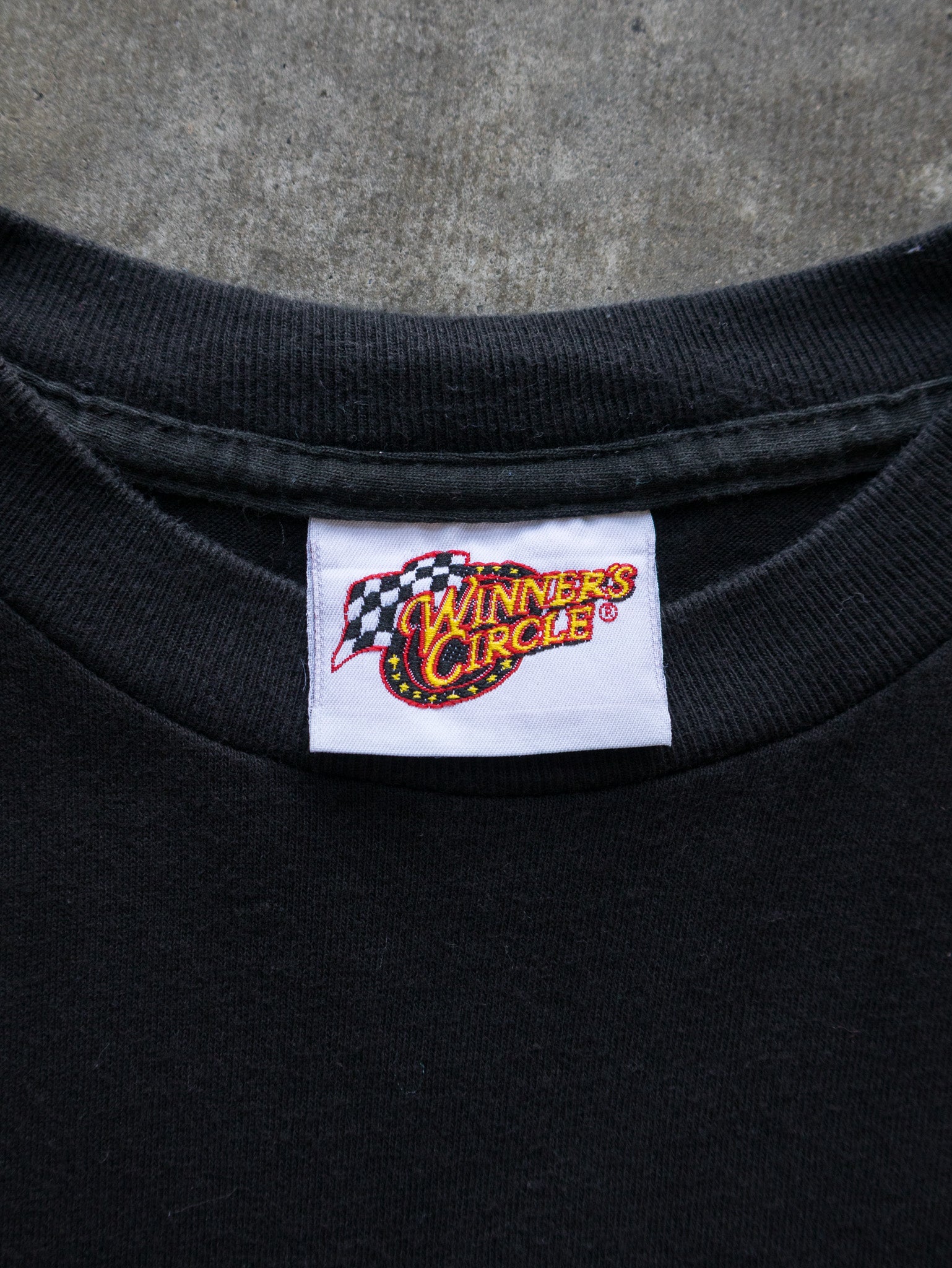 Vintage 00s Black Dale Jr. Budweiser NASCAR Tee (L)