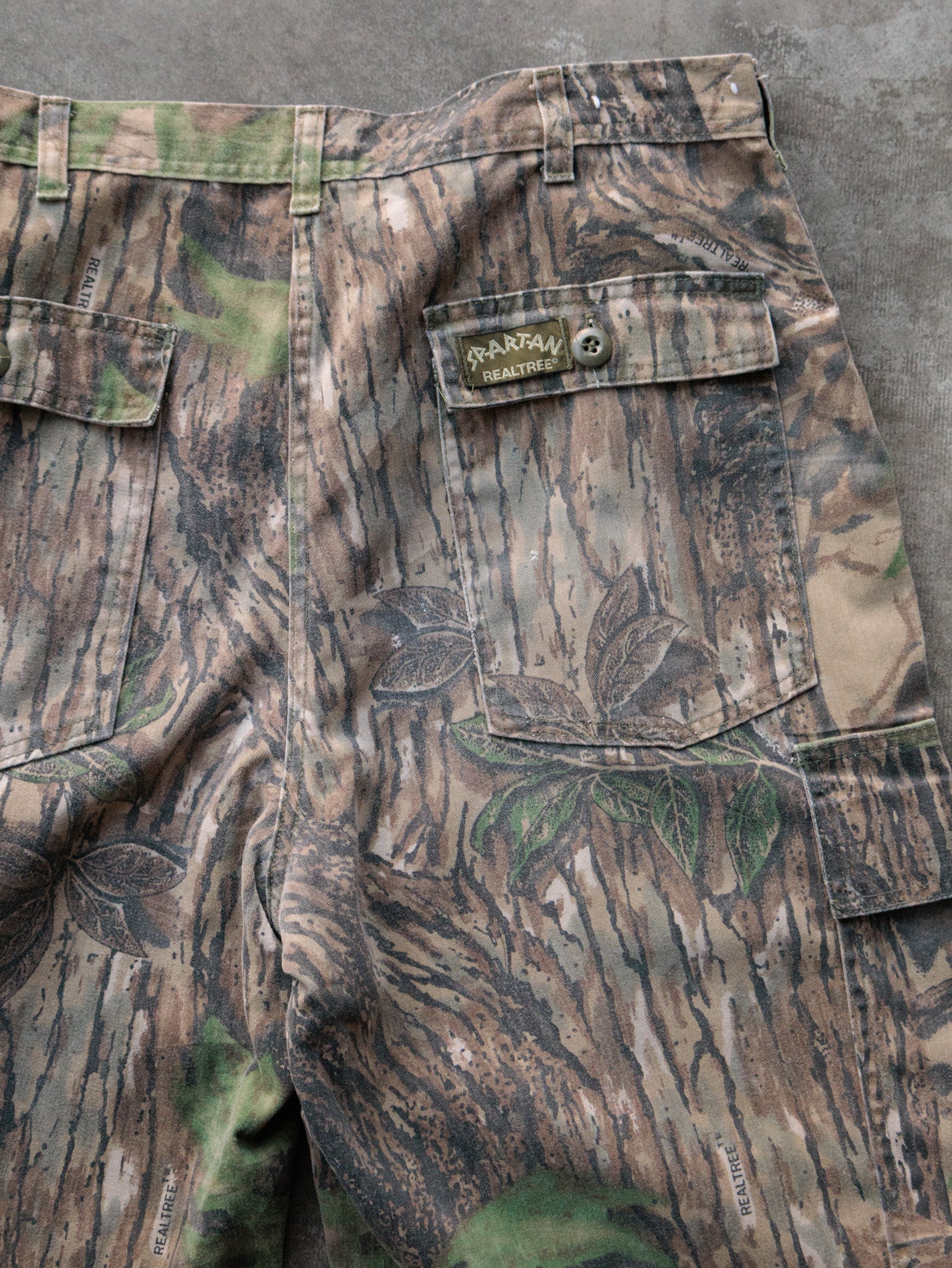 Vintage 90s Brown Camo Spartan Realtree Cargo Pants (W36)