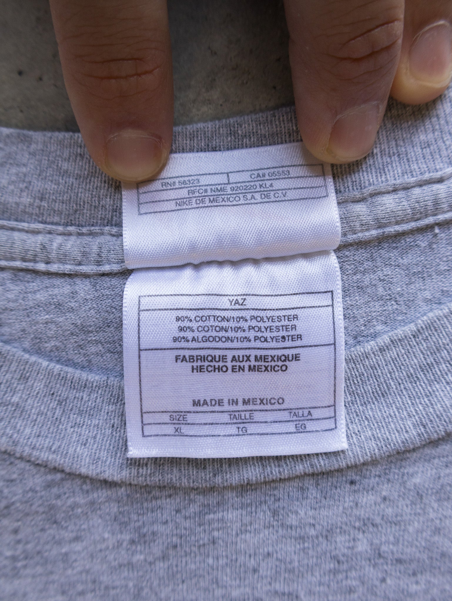 Vintage 00s Grey Nike Minnesota Vikings Tee (XL)