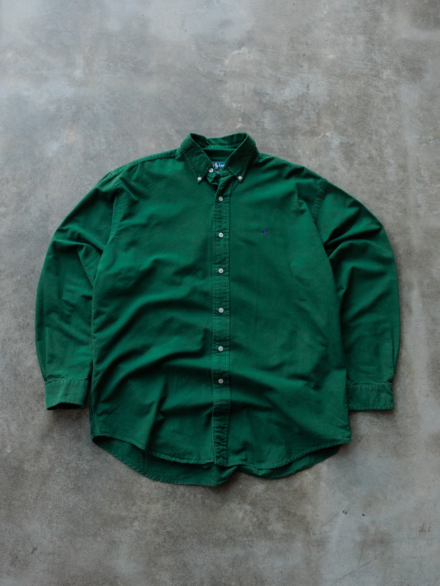 Vintage 00s Green Ralph Lauren Shirt (M)