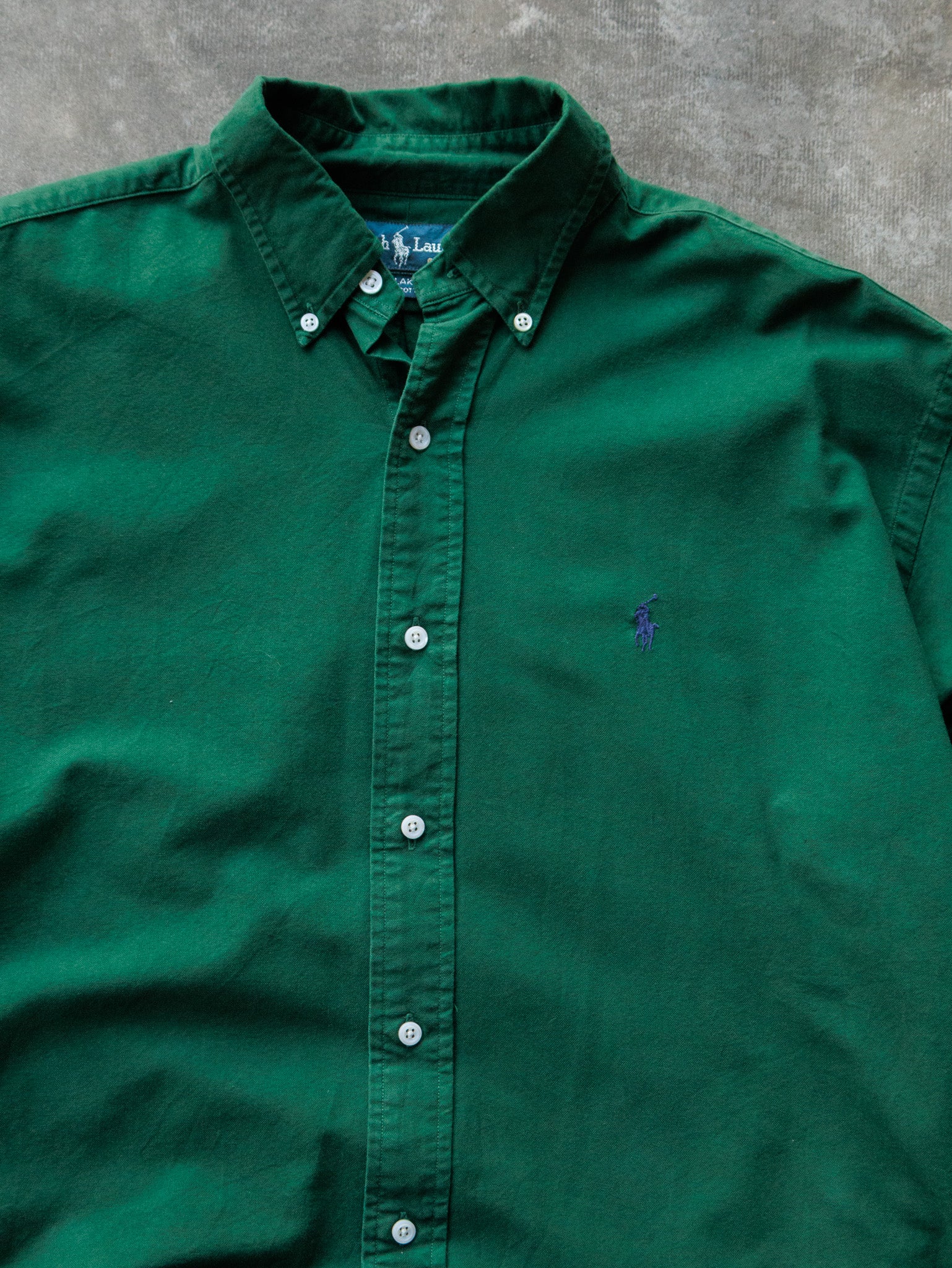 Vintage 00s Green Ralph Lauren Shirt (M)