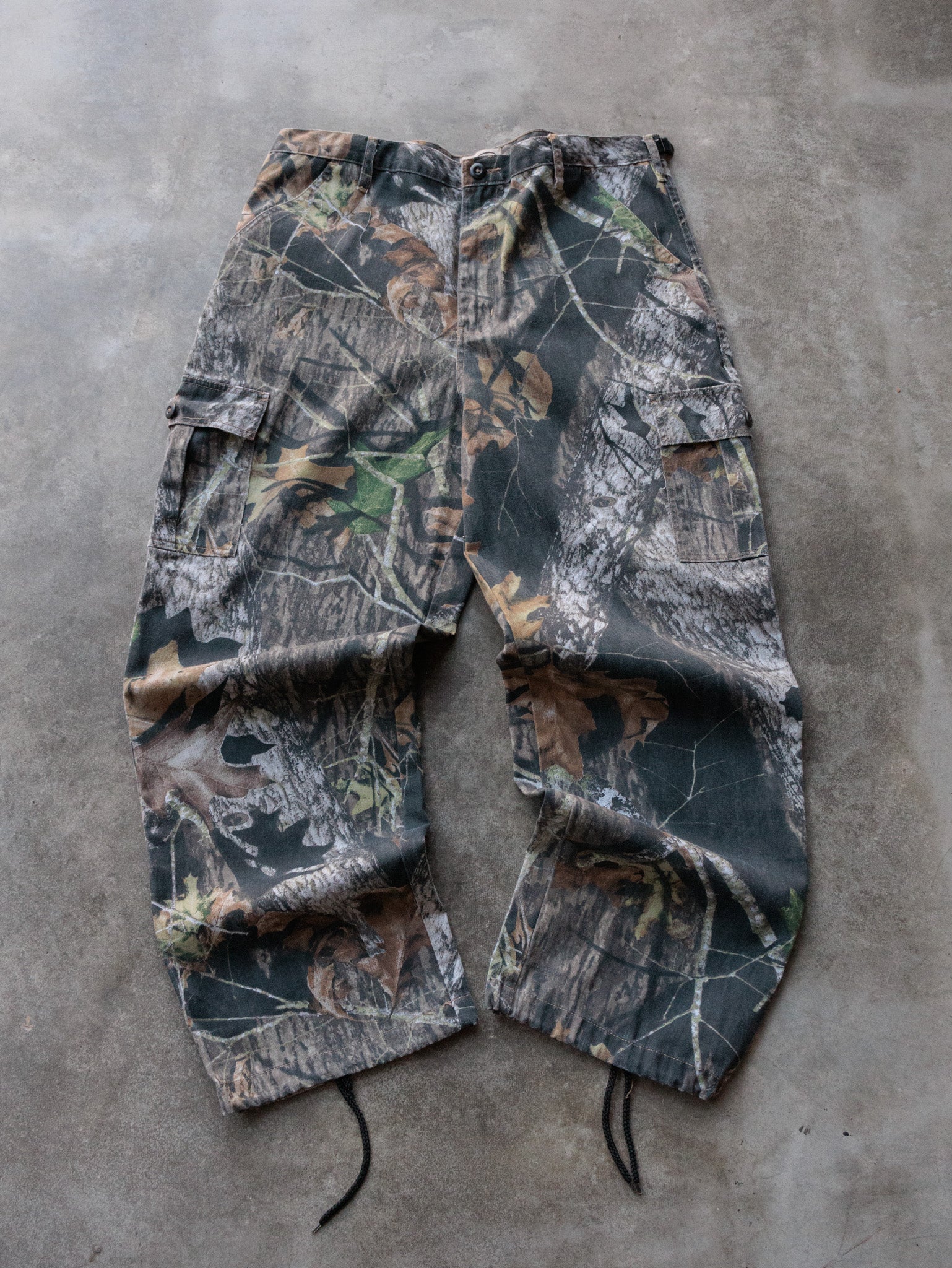 Vintage 00s Brown Camo Mossy Oak Cargo Pants (L)