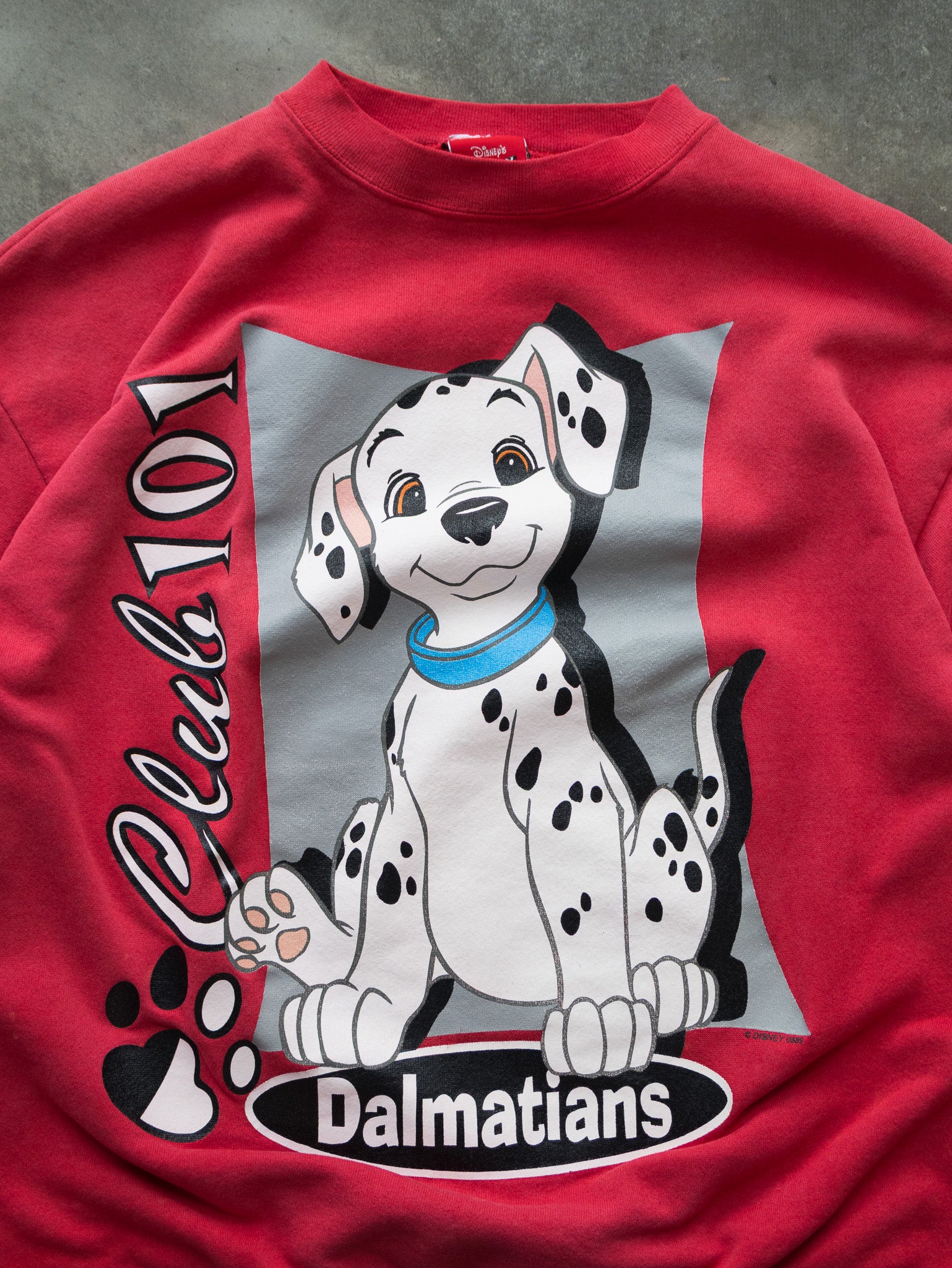 Vintage Red Disney 101 Dalmatians Sweatshirt (XL)