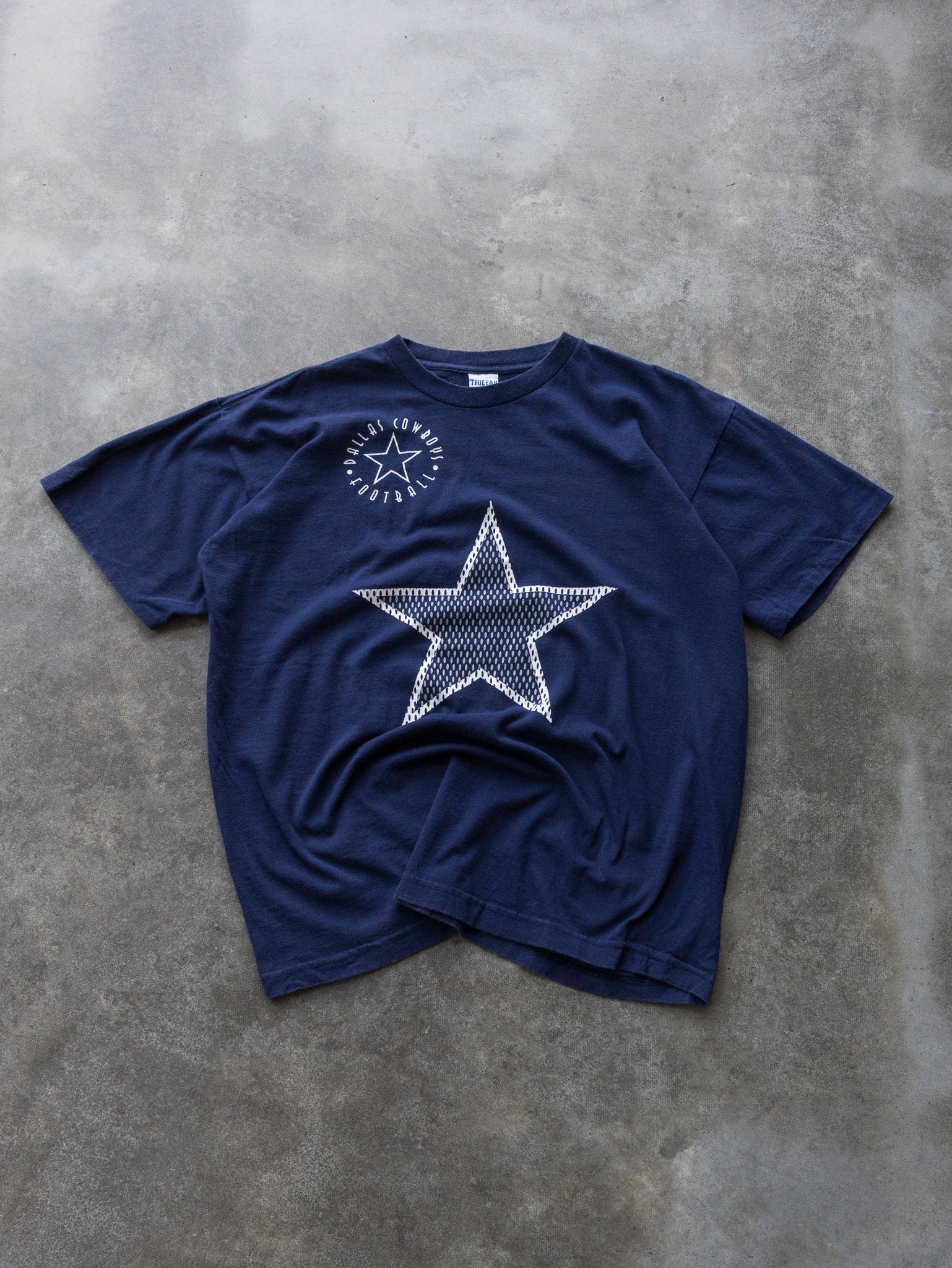 Vintage 90s Navy Dallas Cowboys Tee (XL)