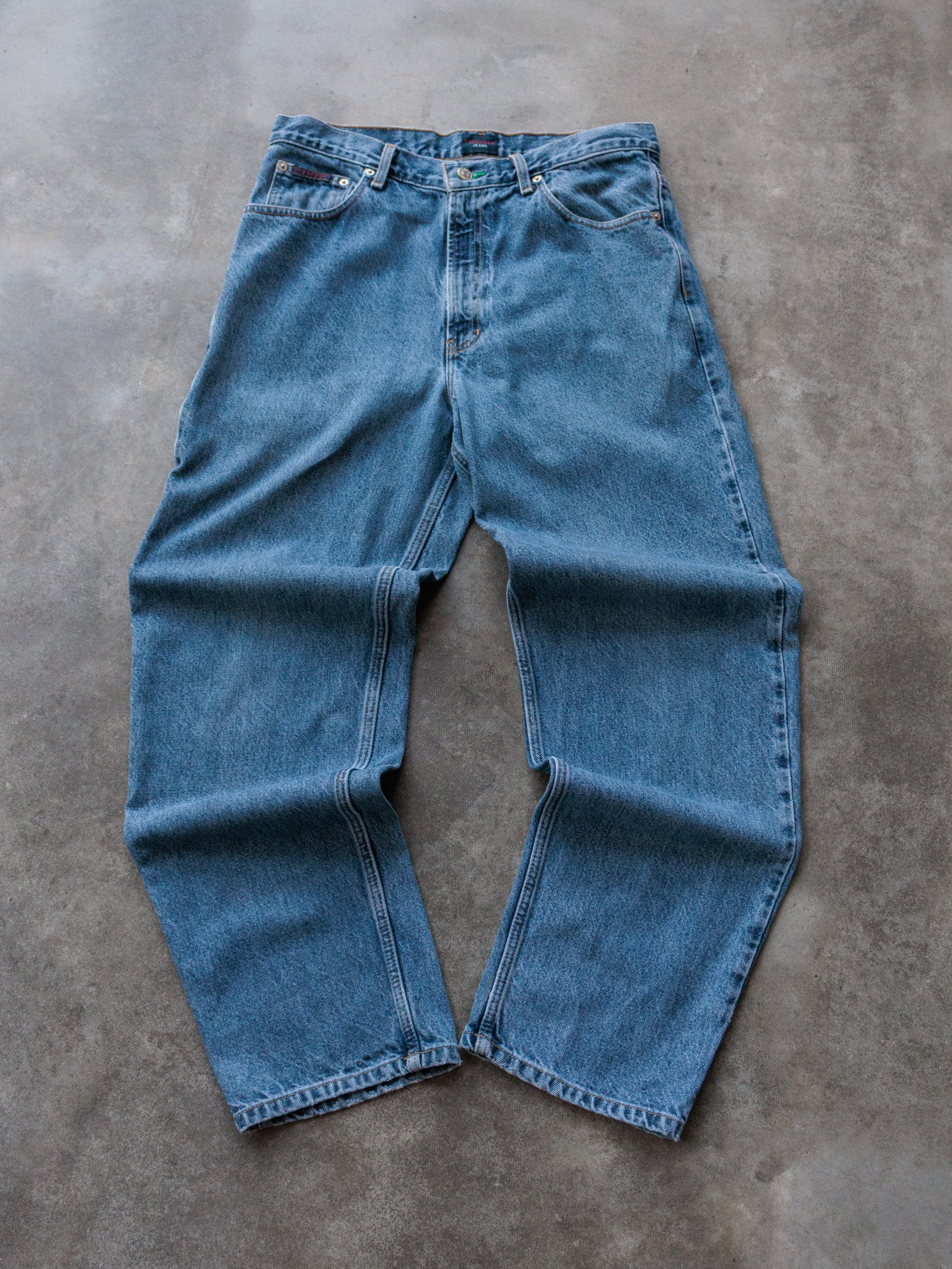 Vintage Blue Tommy Jeans Denim Pants (W33)