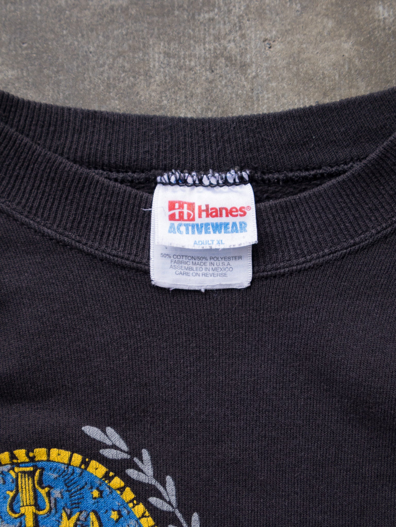 Vintage 90s Black Georgetown Hoyas Sweatshirt (XL)