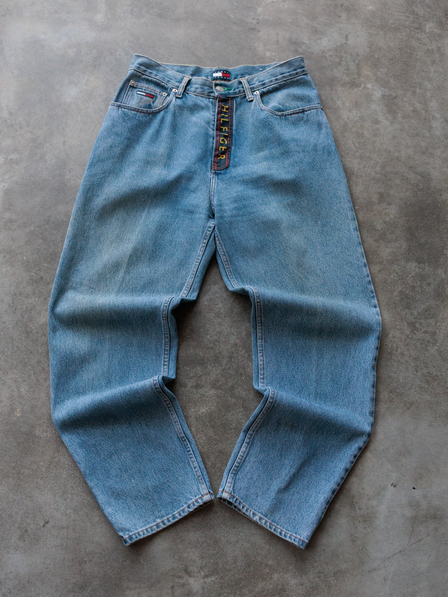 Vintage 90s Blue Tommy Hilfiger Jeans (W32)