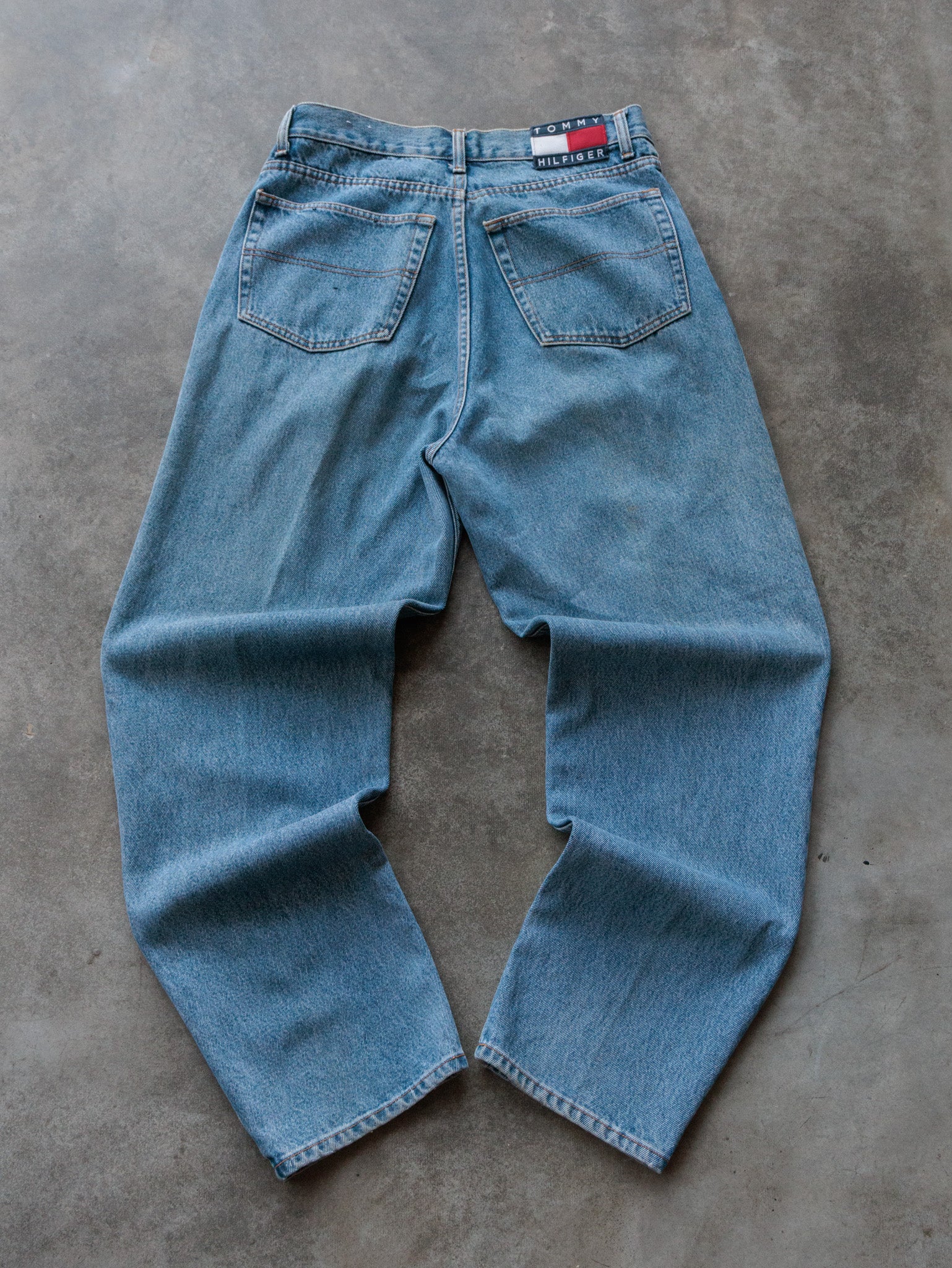 Vintage 90s Blue Tommy Hilfiger Jeans (W32)