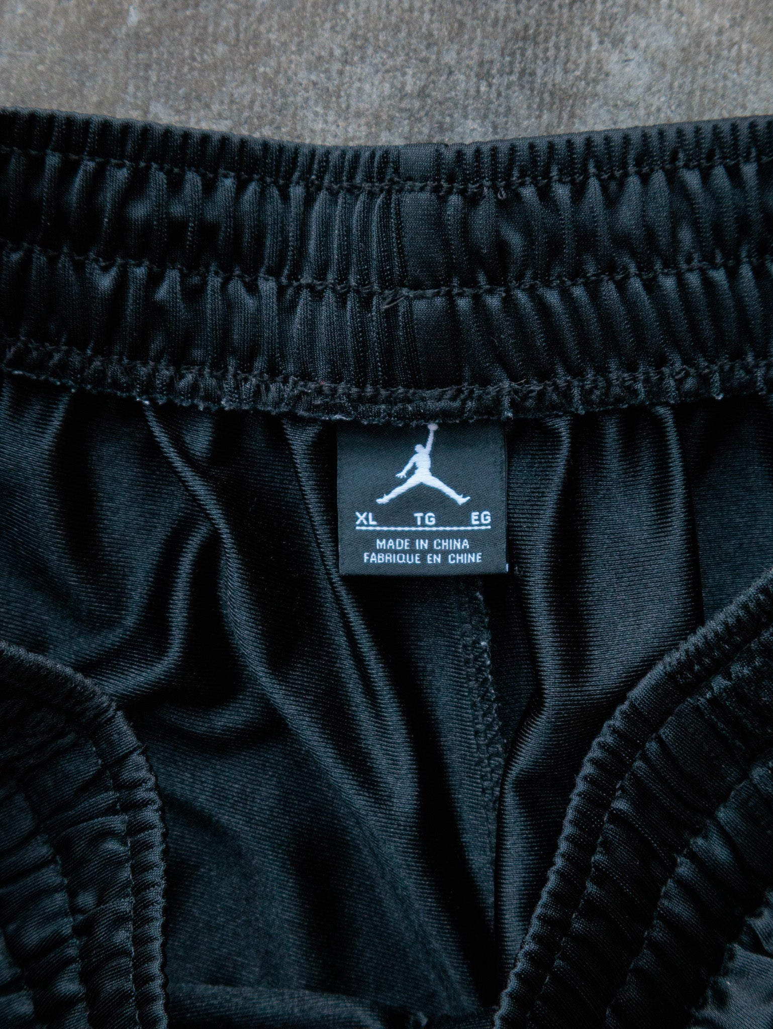 Vintage Black Jordan Basketball Shorts (XL)
