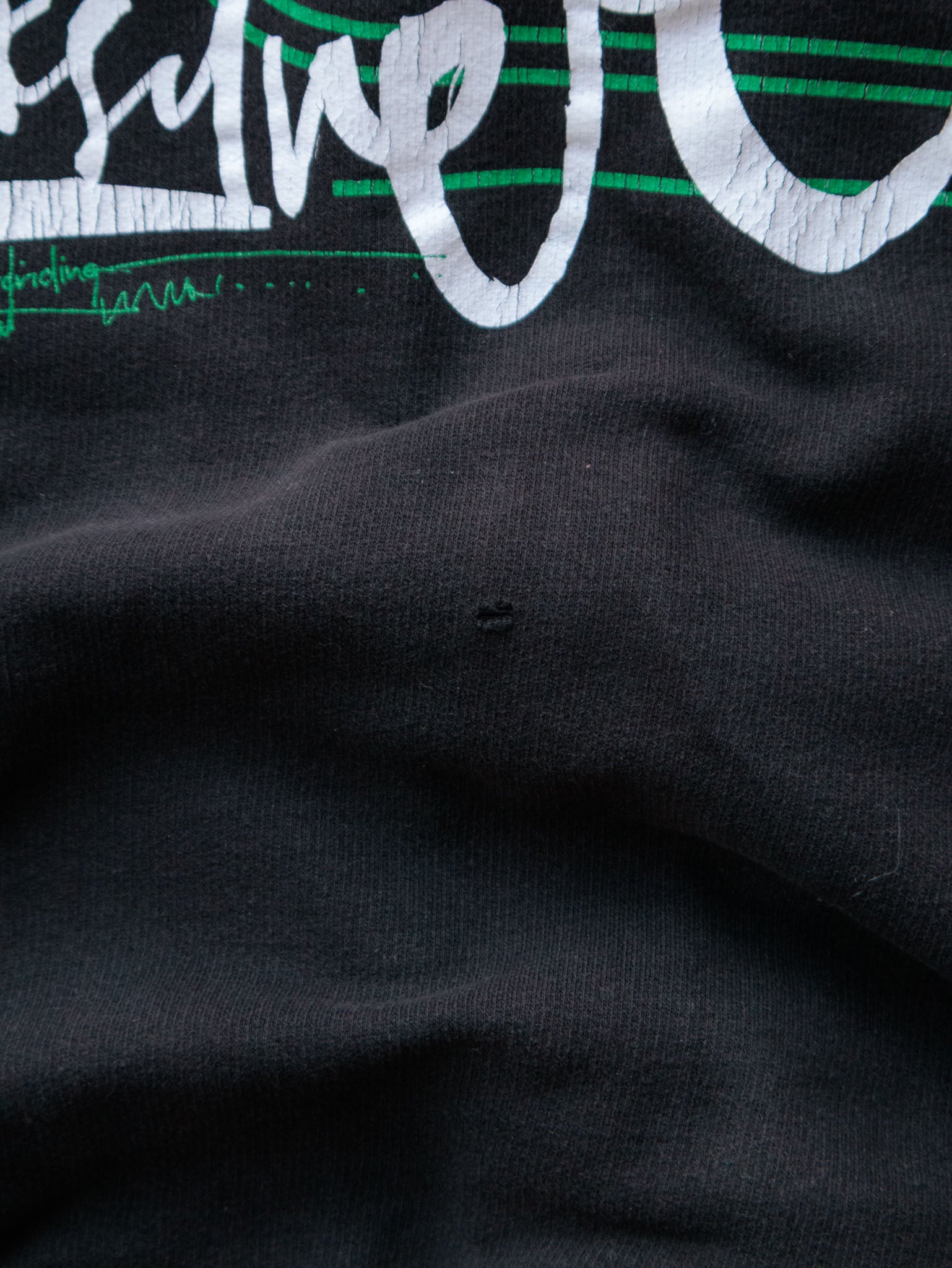 Vintage 00s Black Quiksilver Full Zip Hoodie (L)