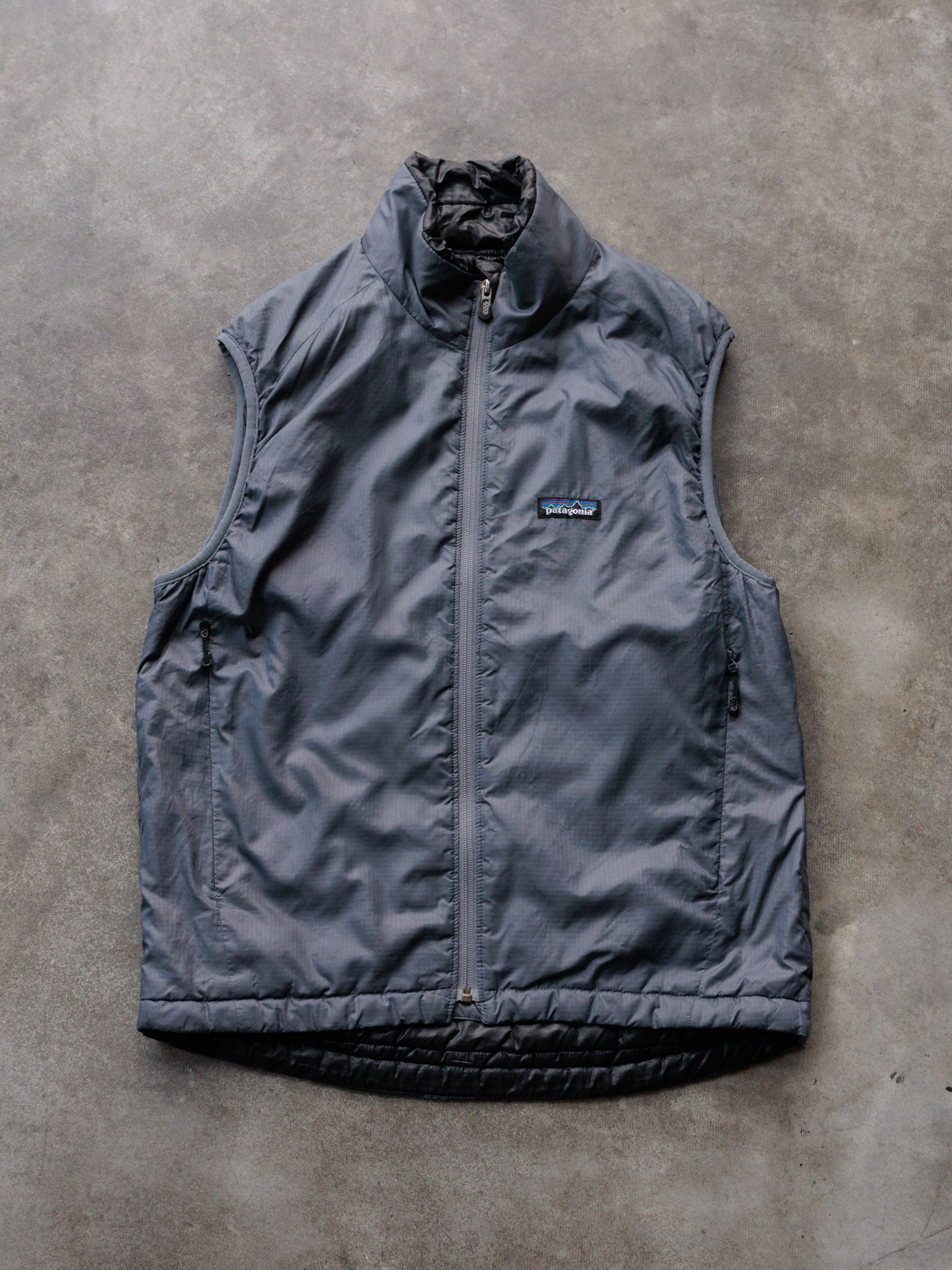 Vintage 00s Grey Patagonia Puffer Vest (S)