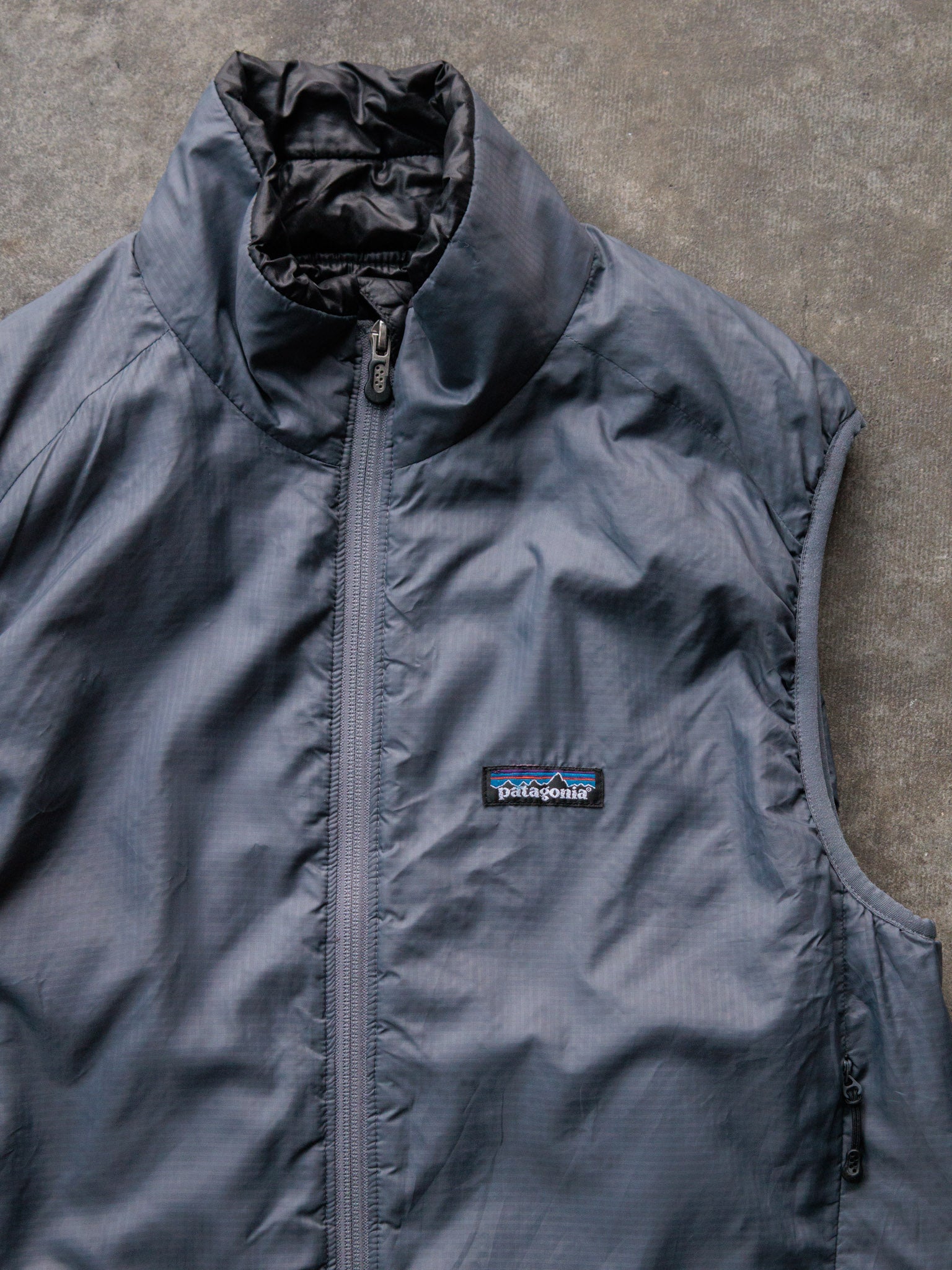 Vintage 00s Grey Patagonia Puffer Vest (S)