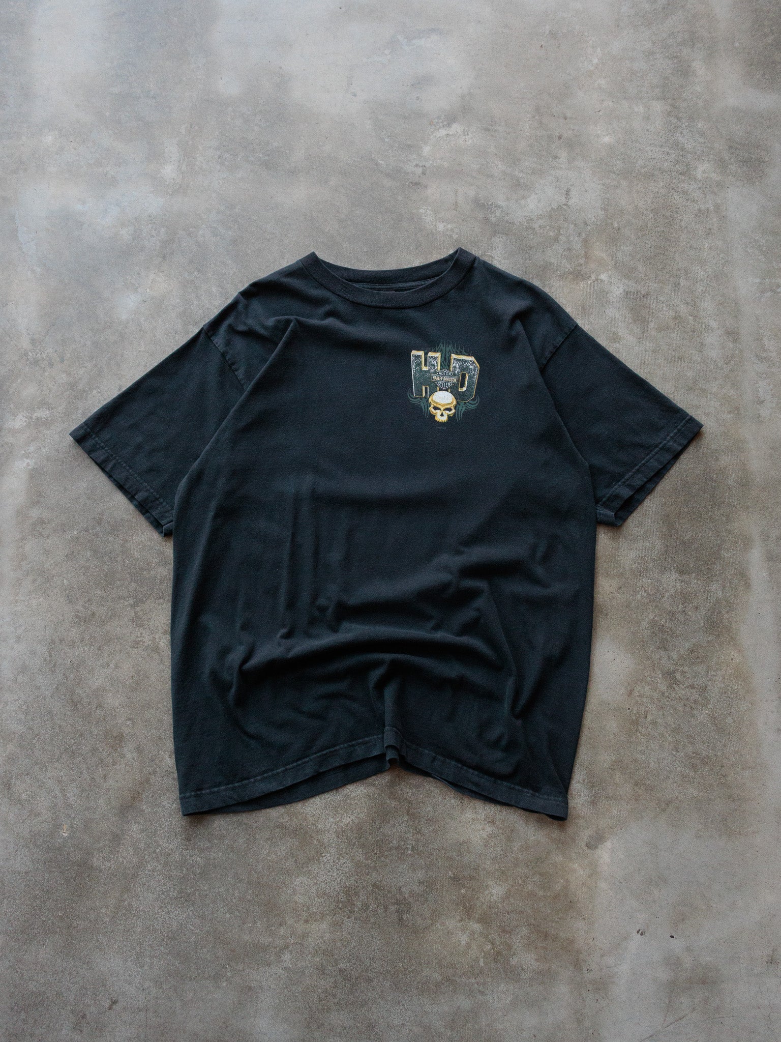 Vintage 2006 Black Harley-Davidson Tee (XL)